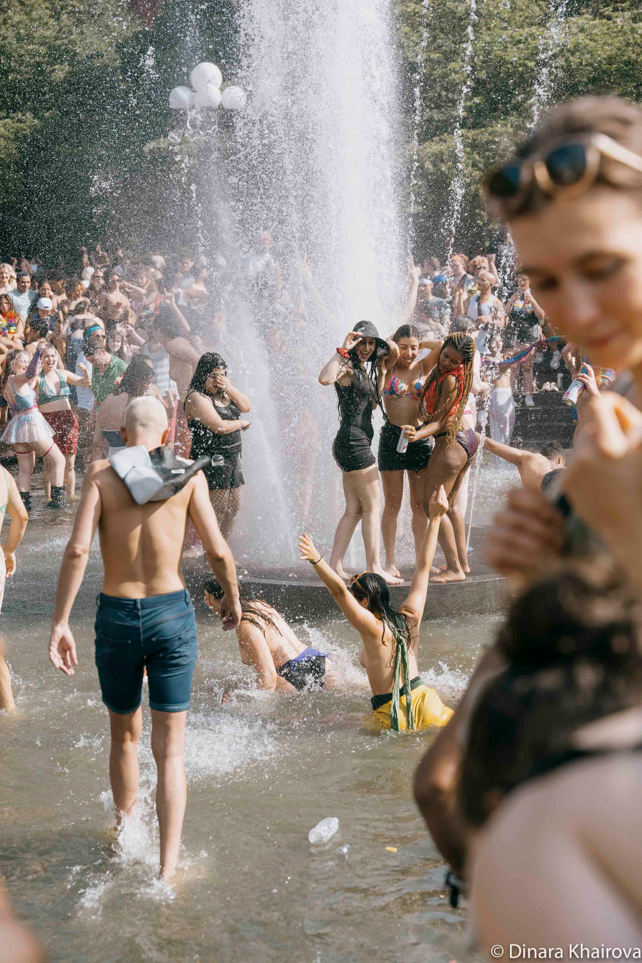 Pride parade day. Dinara Khairova