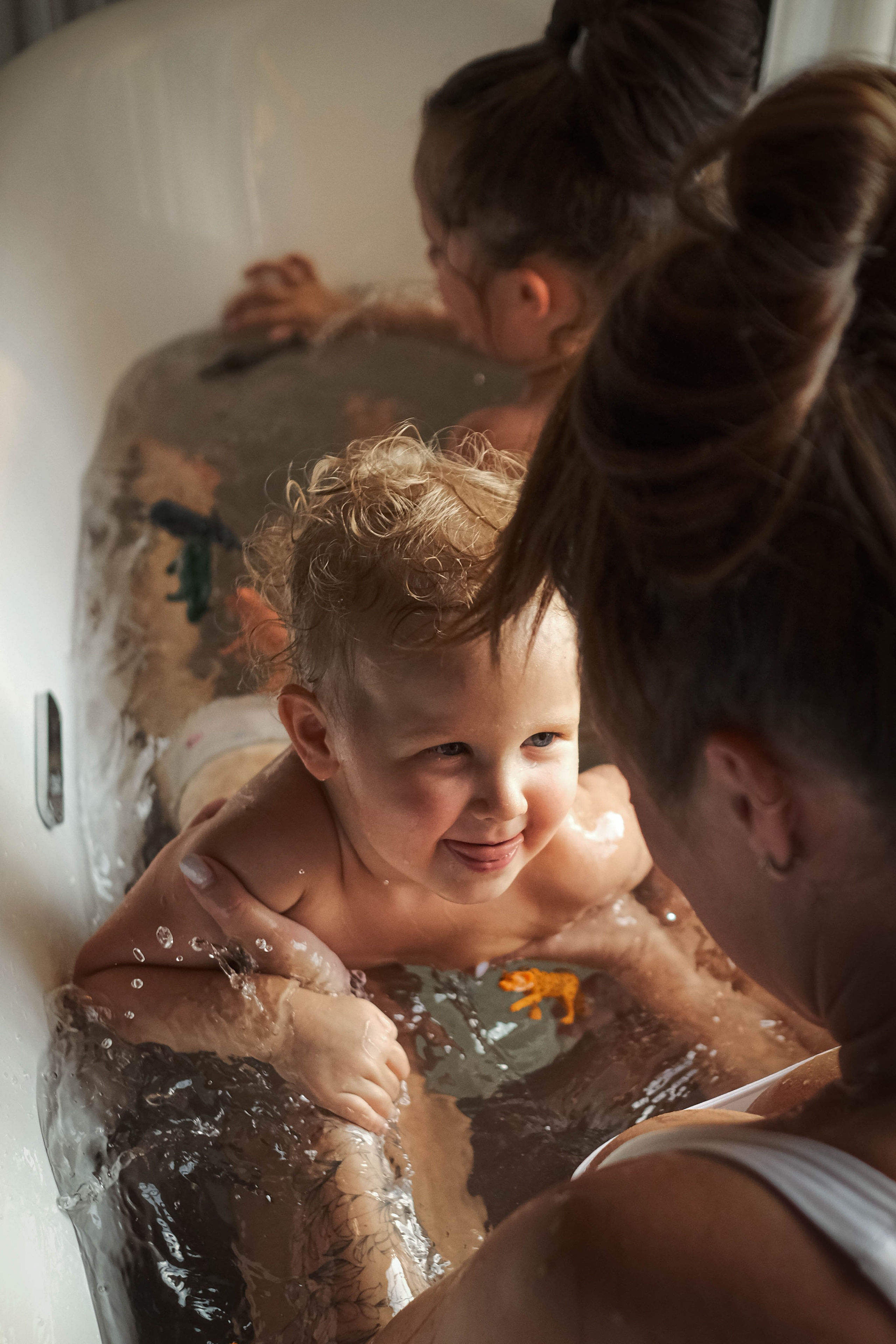 Купаться весело. Семейный фотограф в Санкт-Петербурге Дарья Косянчук