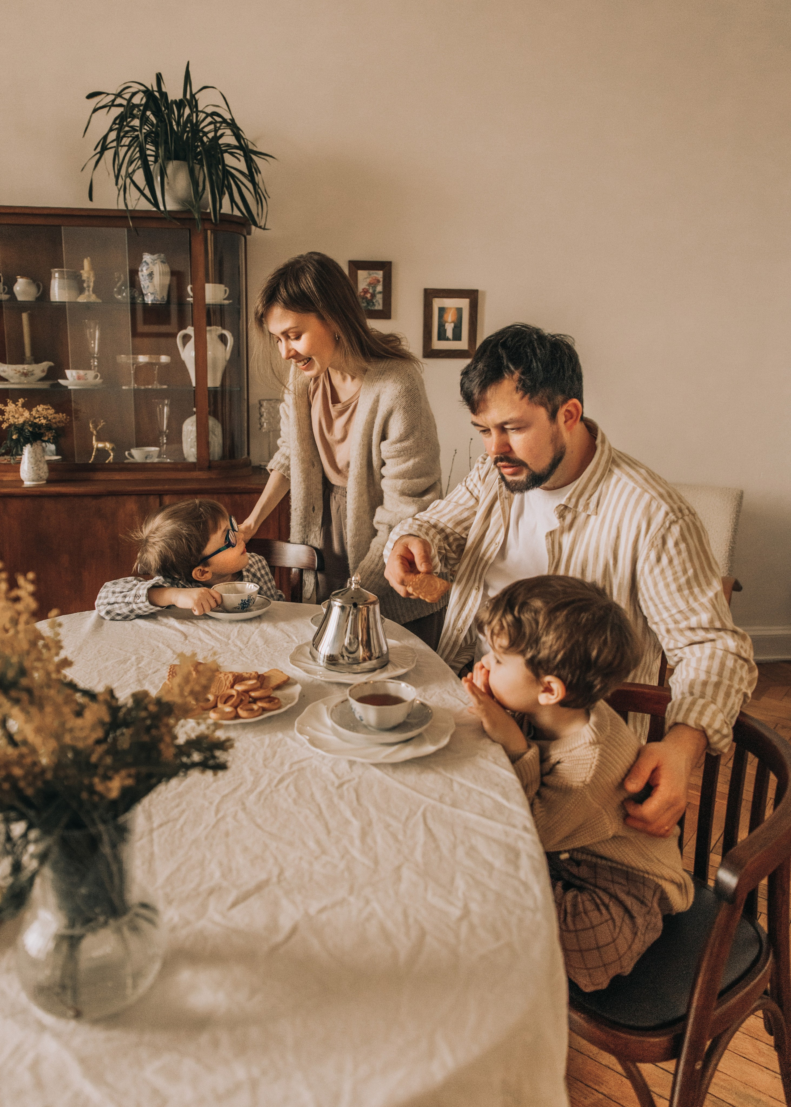 Маша, Игорь, Лева и Матвей. Семейный фотограф В Москве Александра Дейкун