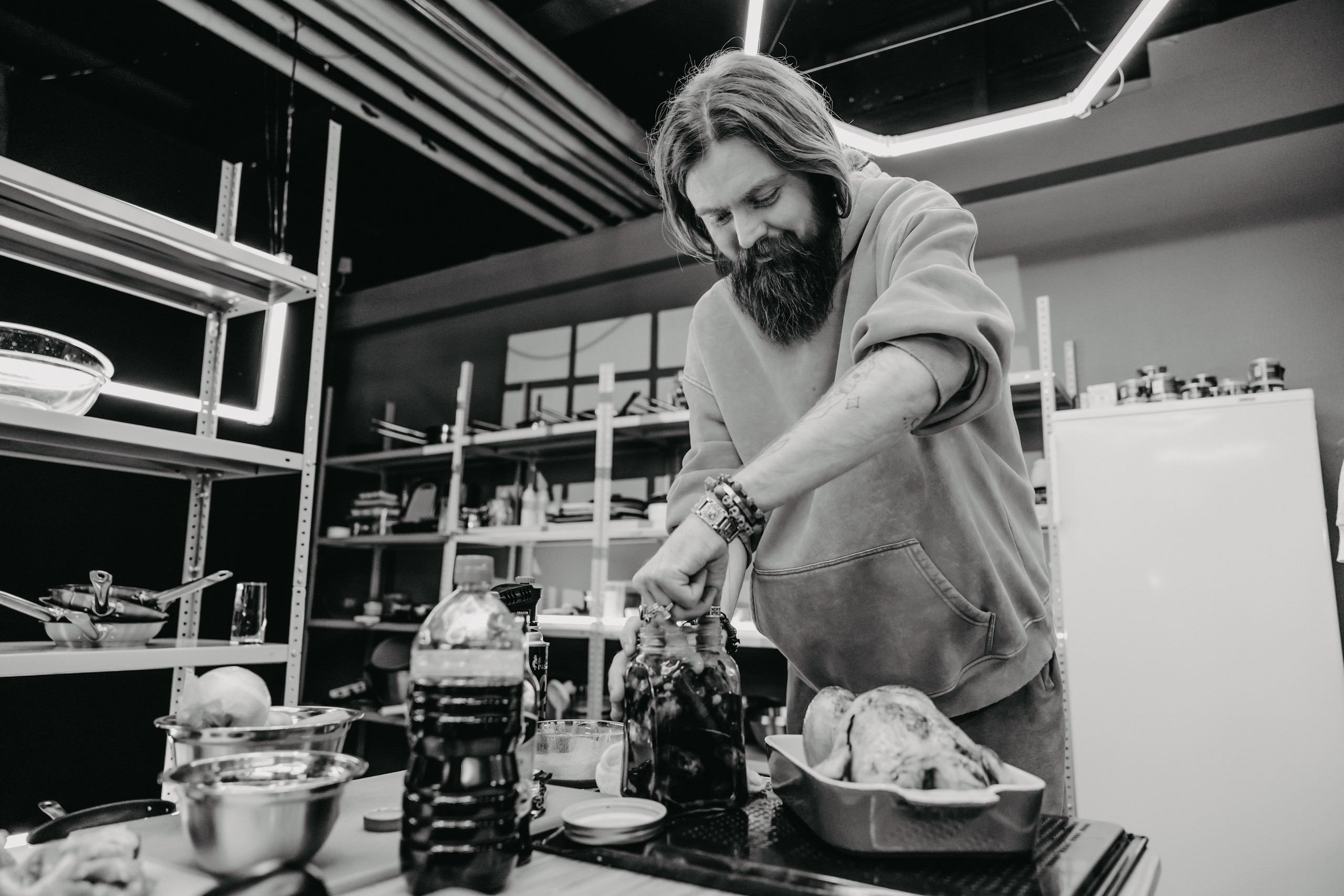 «Черная кухня», г. Москва, телеканал «Кухня». ФОТОГРАФ ИРИНА ШАМАТАВА