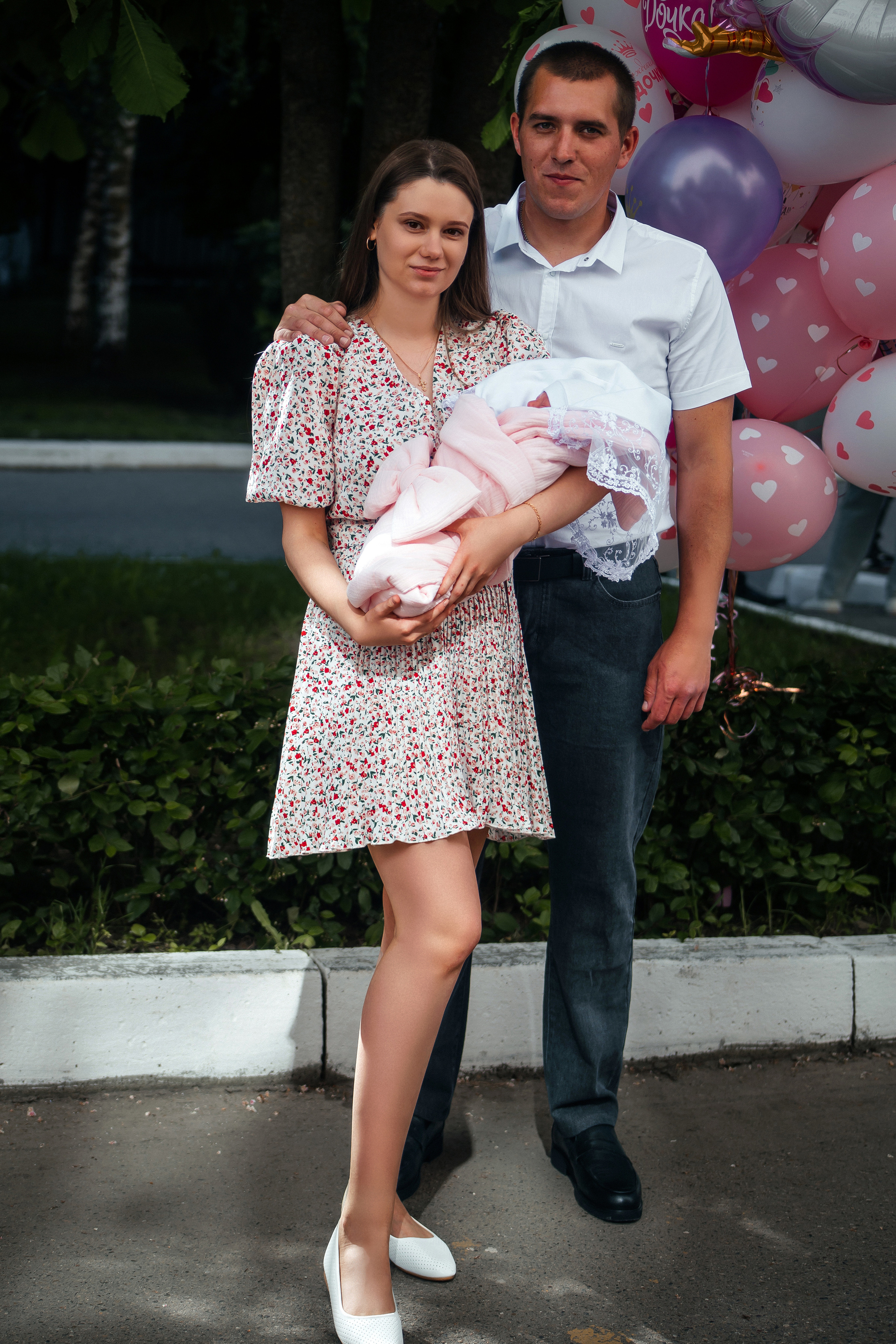 Выписка из 4 роддома Ставрополь. Фотограф Ставрополь Пятигорск Елизавета Дарина