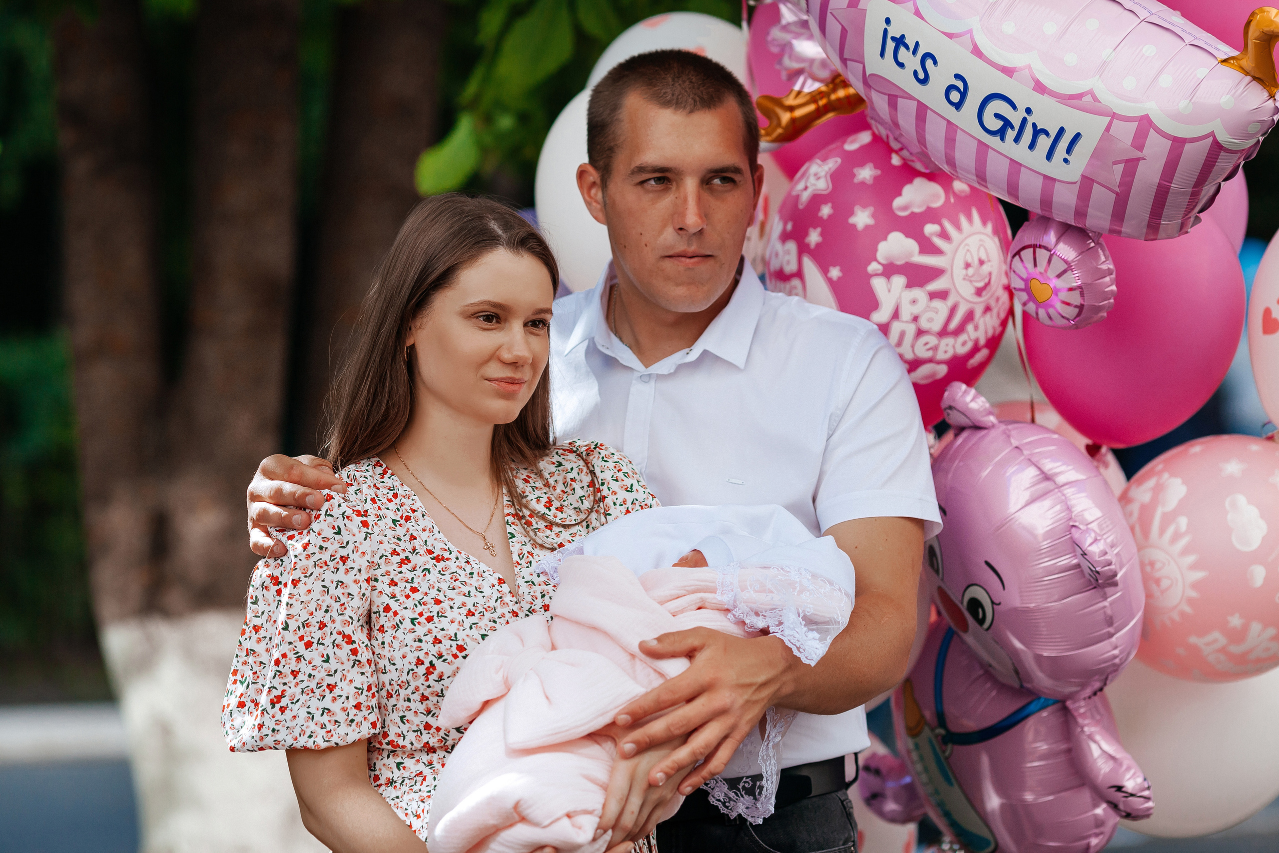 Выписка из 4 роддома Ставрополь. Фотограф Ставрополь Пятигорск Елизавета Дарина