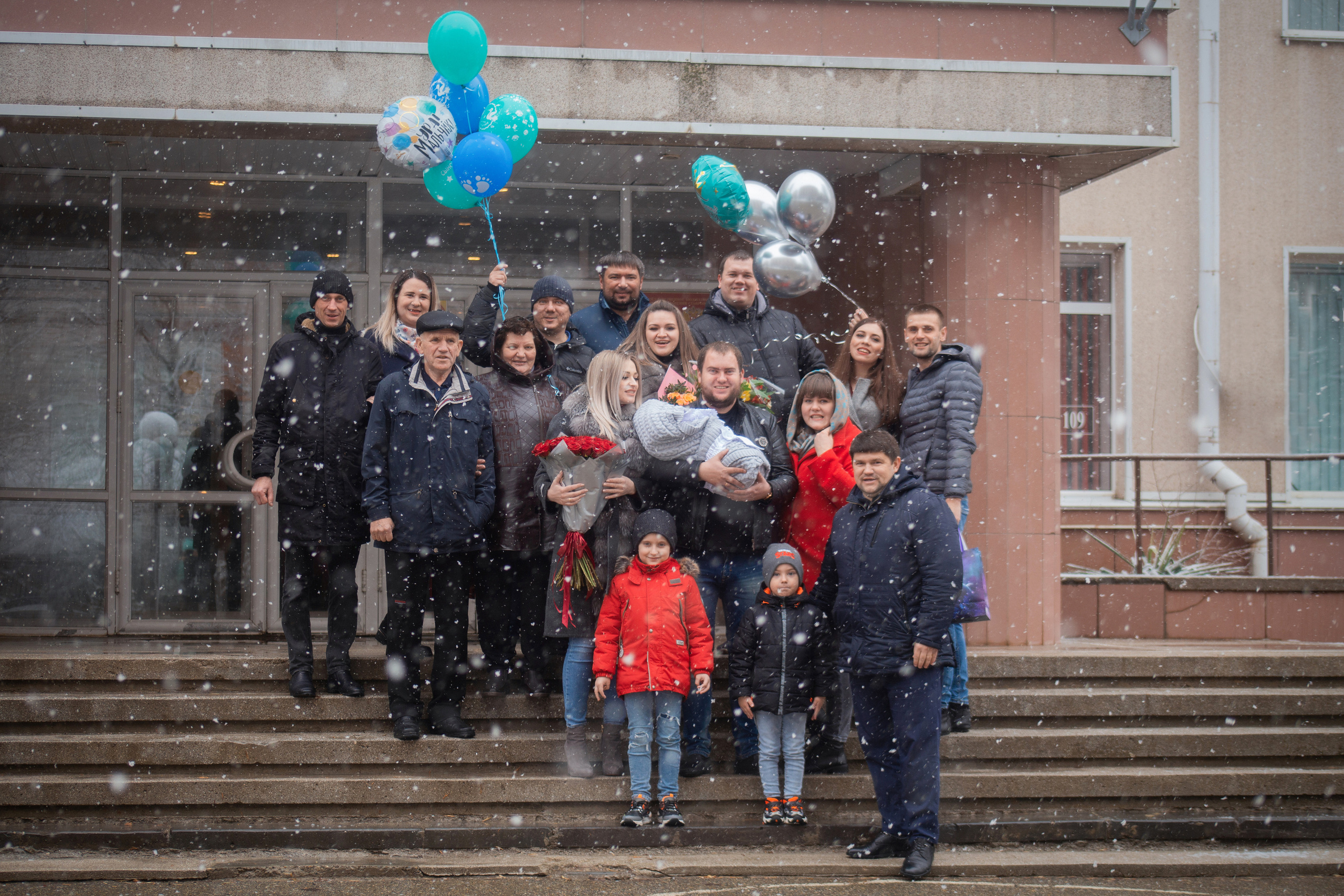 Выписка из 4 роддома Ставрополь. Фотограф Ставрополь Пятигорск Елизавета Дарина