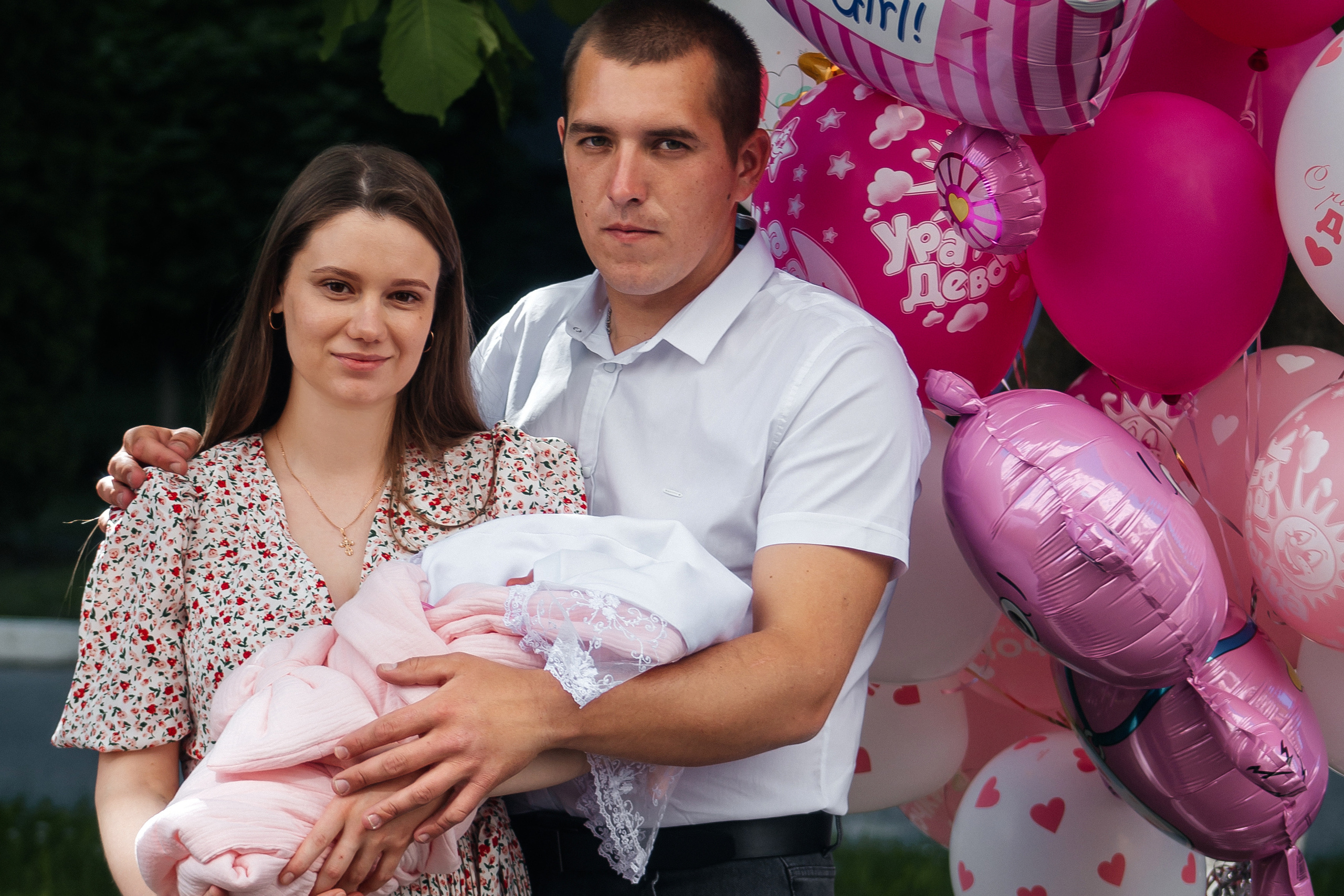 Выписка из 4 роддома Ставрополь. Фотограф Ставрополь Пятигорск Елизавета Дарина