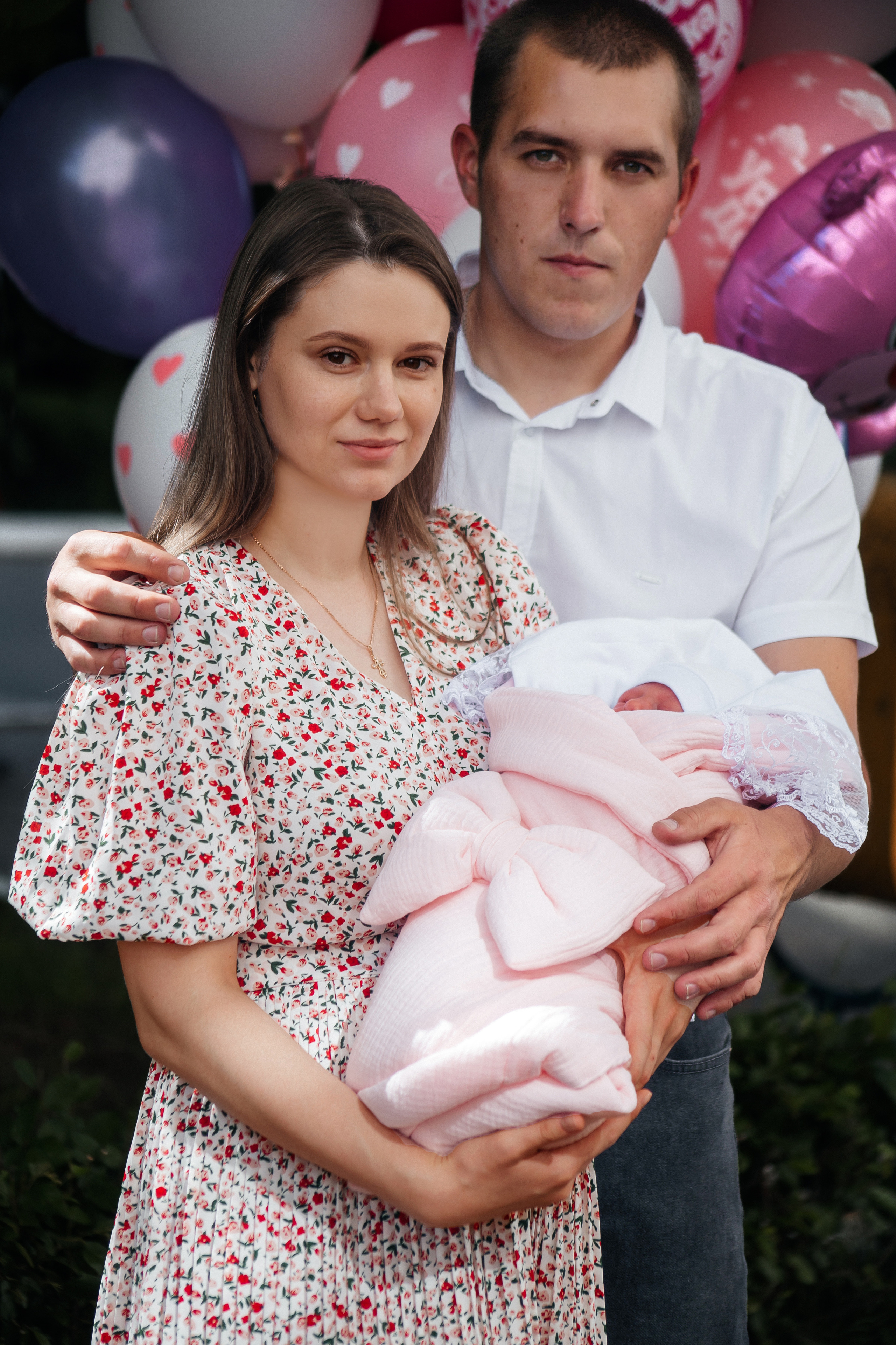 Выписка из 4 роддома Ставрополь. Фотограф Ставрополь Пятигорск Елизавета Дарина