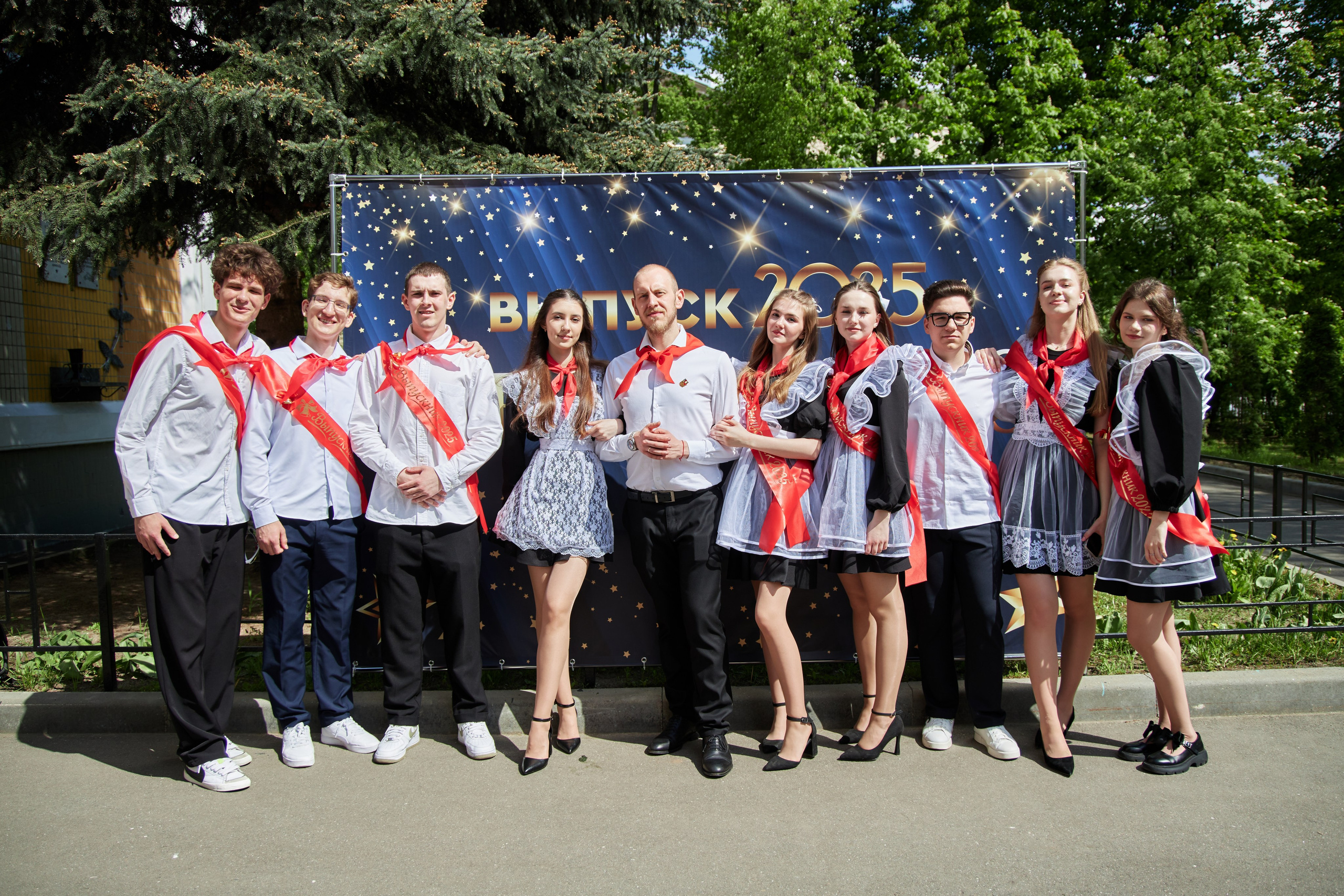 Последний звонок. Фотограф Москва, преподаватель ретуши