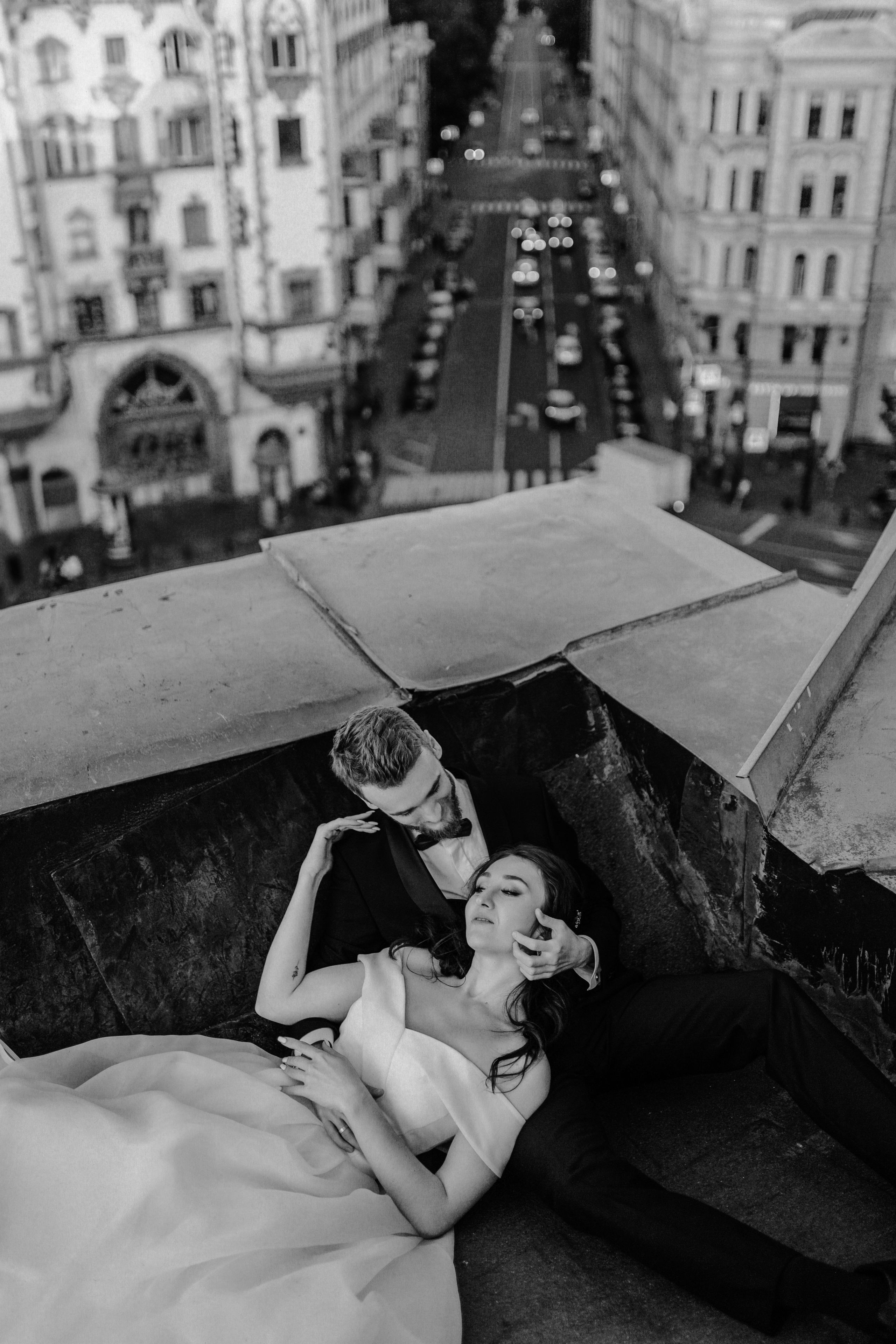 Крыша Петроградки. Николь — ваш любимый фотограф в Санкт-Петербурге