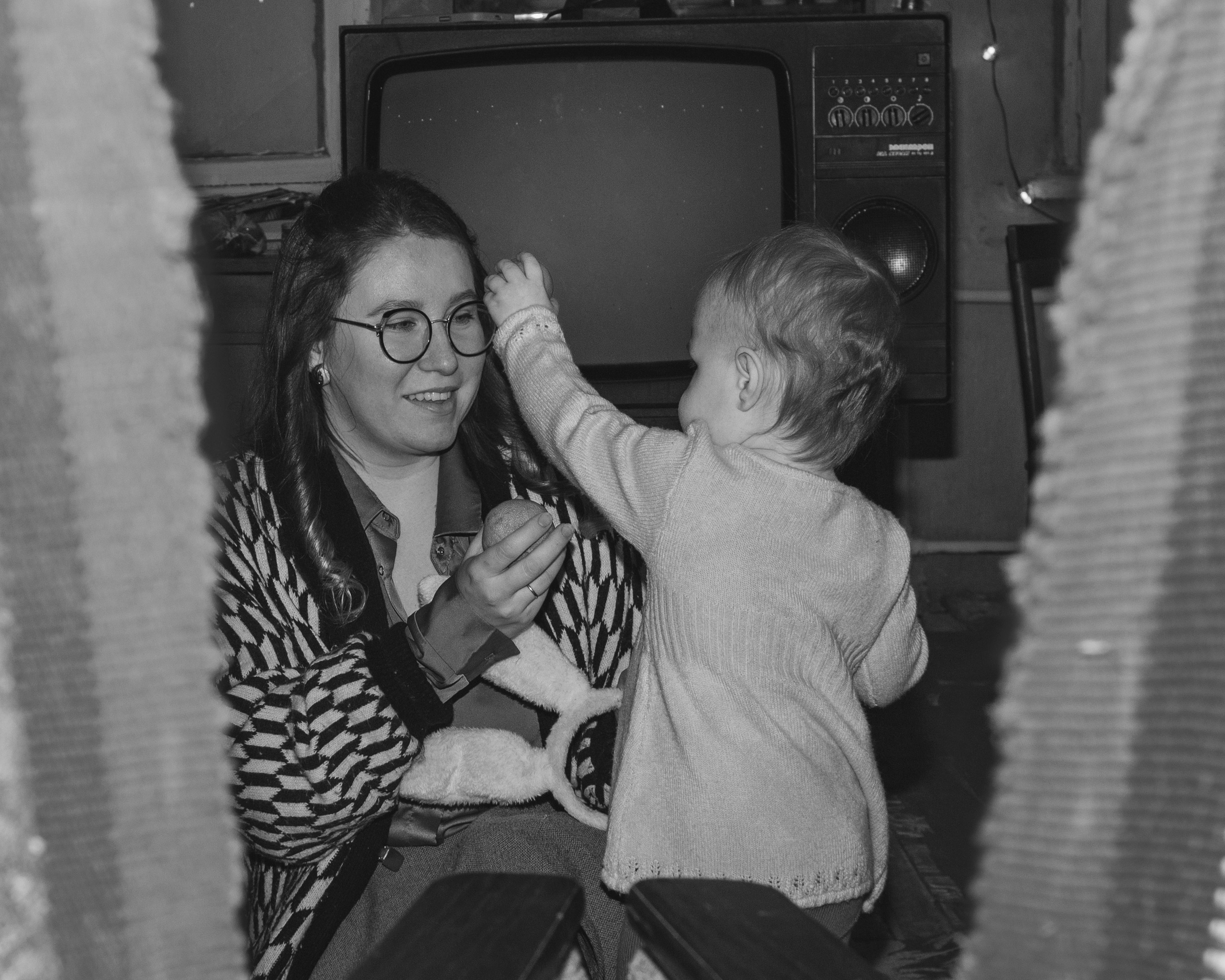 Семейная новогодняя фотосессия в стиле СССР в Нижнем Новгороде