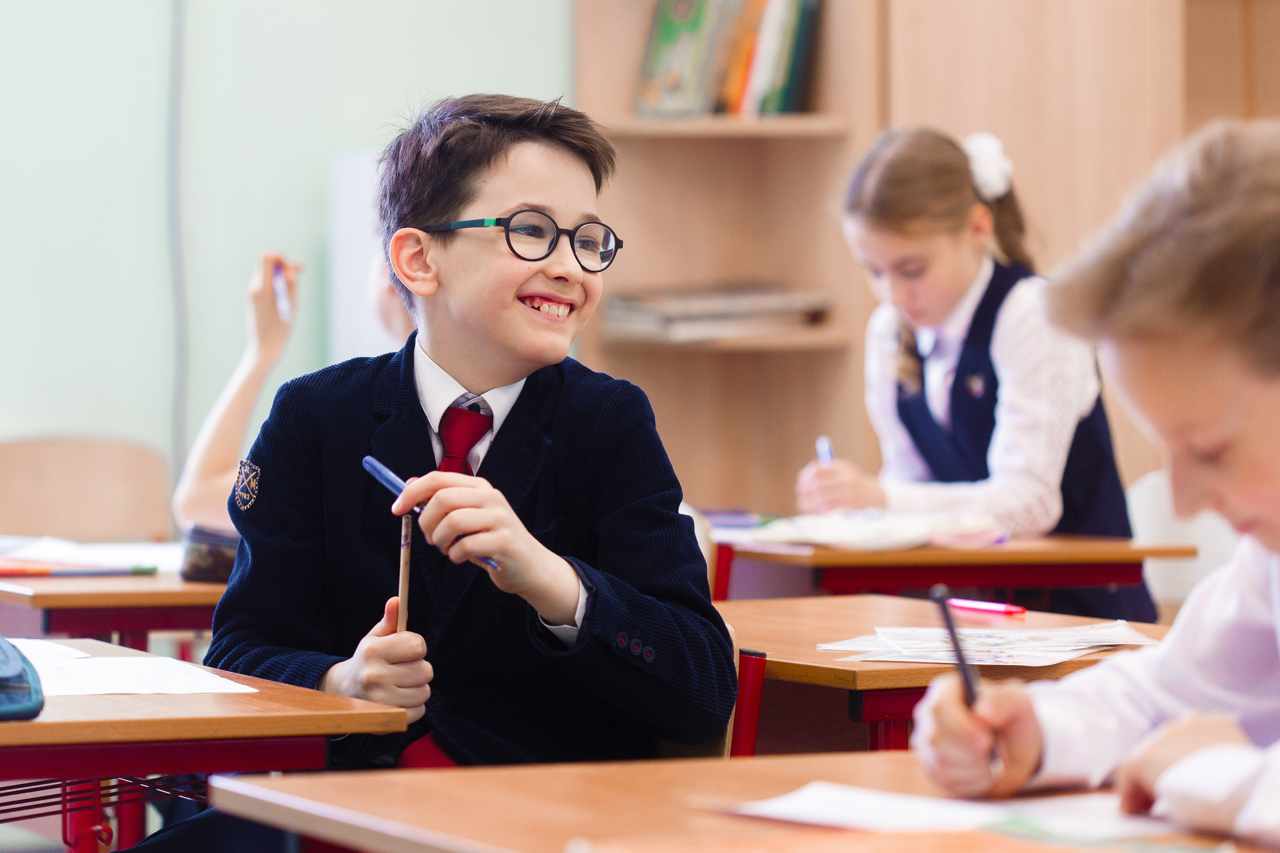 Школьная фотосъемка 3-го класса. Репортажный фотограф Борис Геер