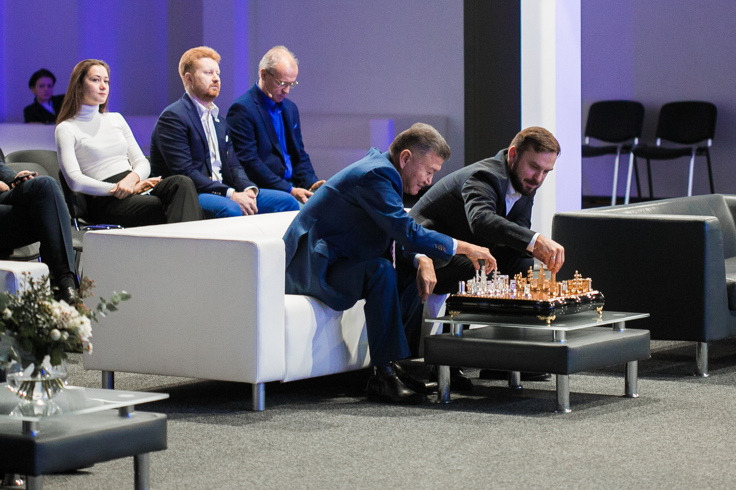 Шахматный турнир им. М. М. Ботвинника. Репортажный фотограф Борис Геер