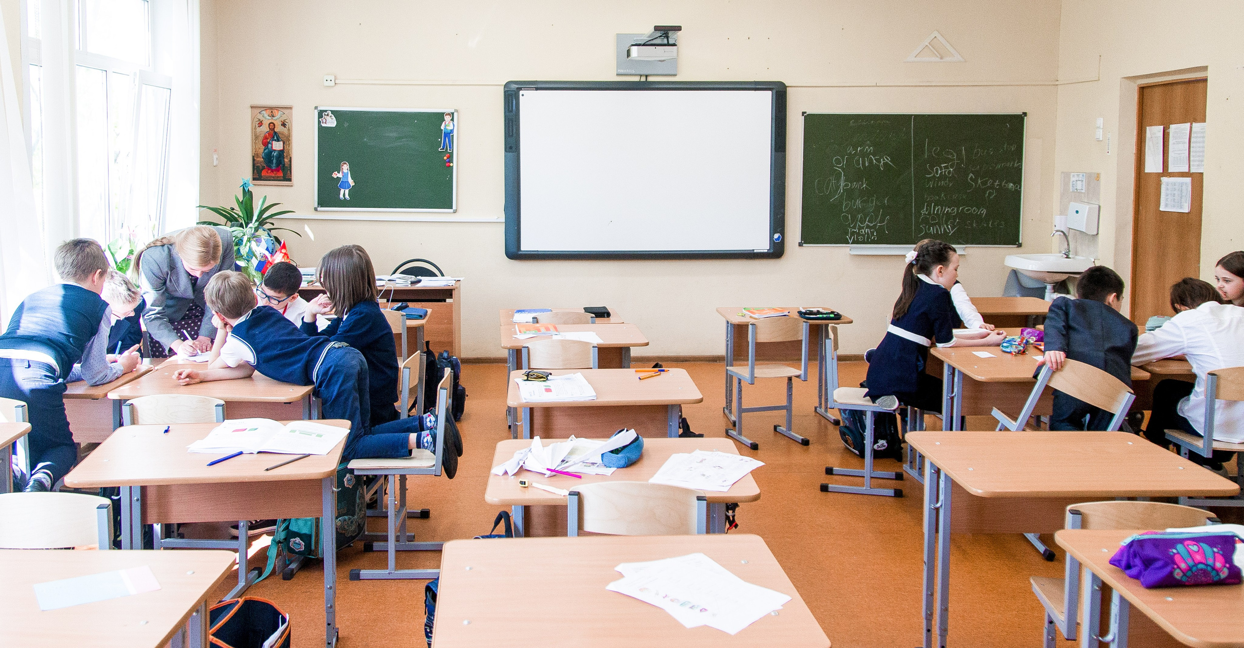 Школьная фотосъемка 3 класса. Репортажный фотограф Борис Геер