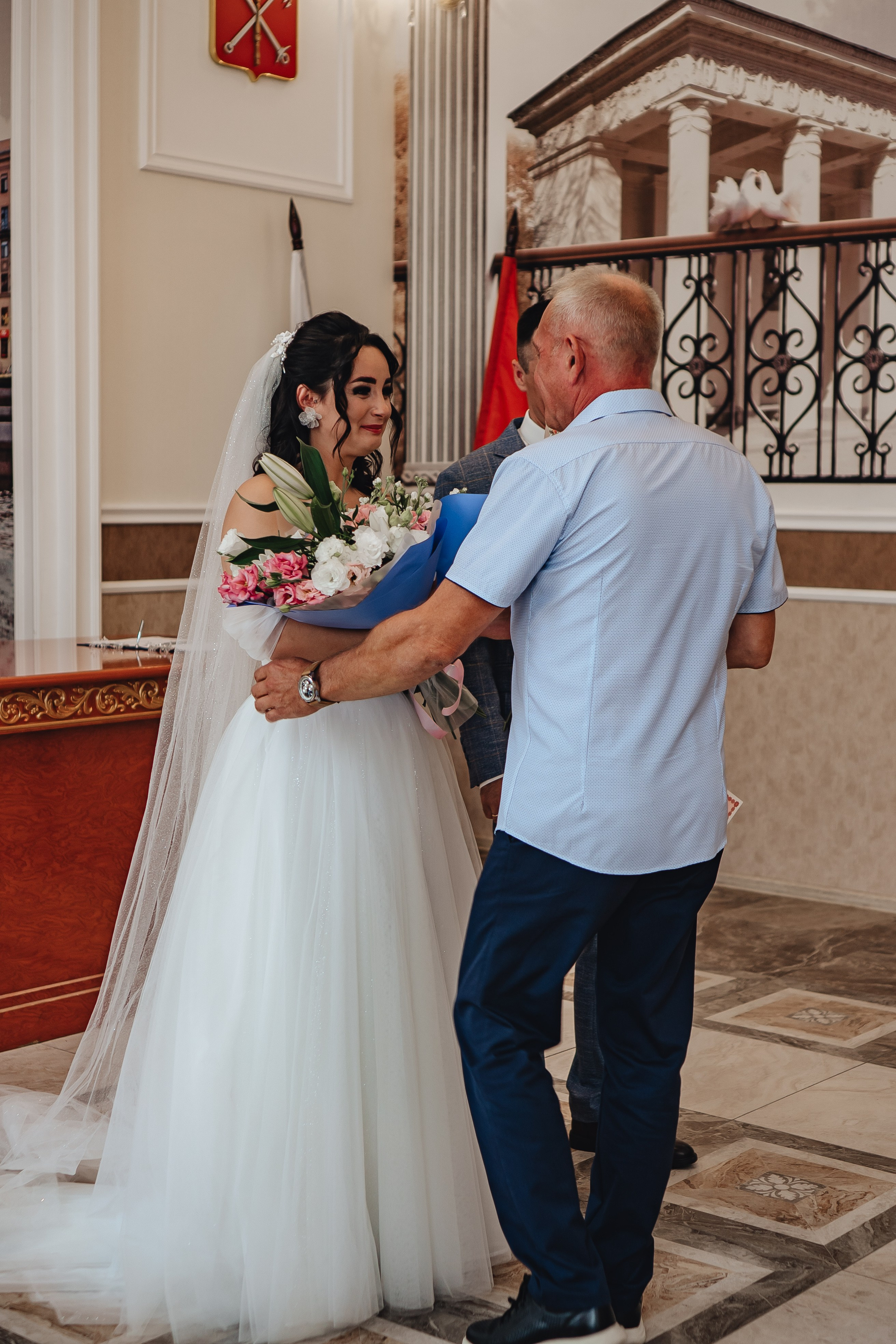 СВАДЕБНАЯ СЬЕМКА В ЗАГСЕ НА МОСКОВСКОМ ПРОСПЕКТЕ. Профессиональный фотограф, Санкт-Петербург — Виктория Богомолова