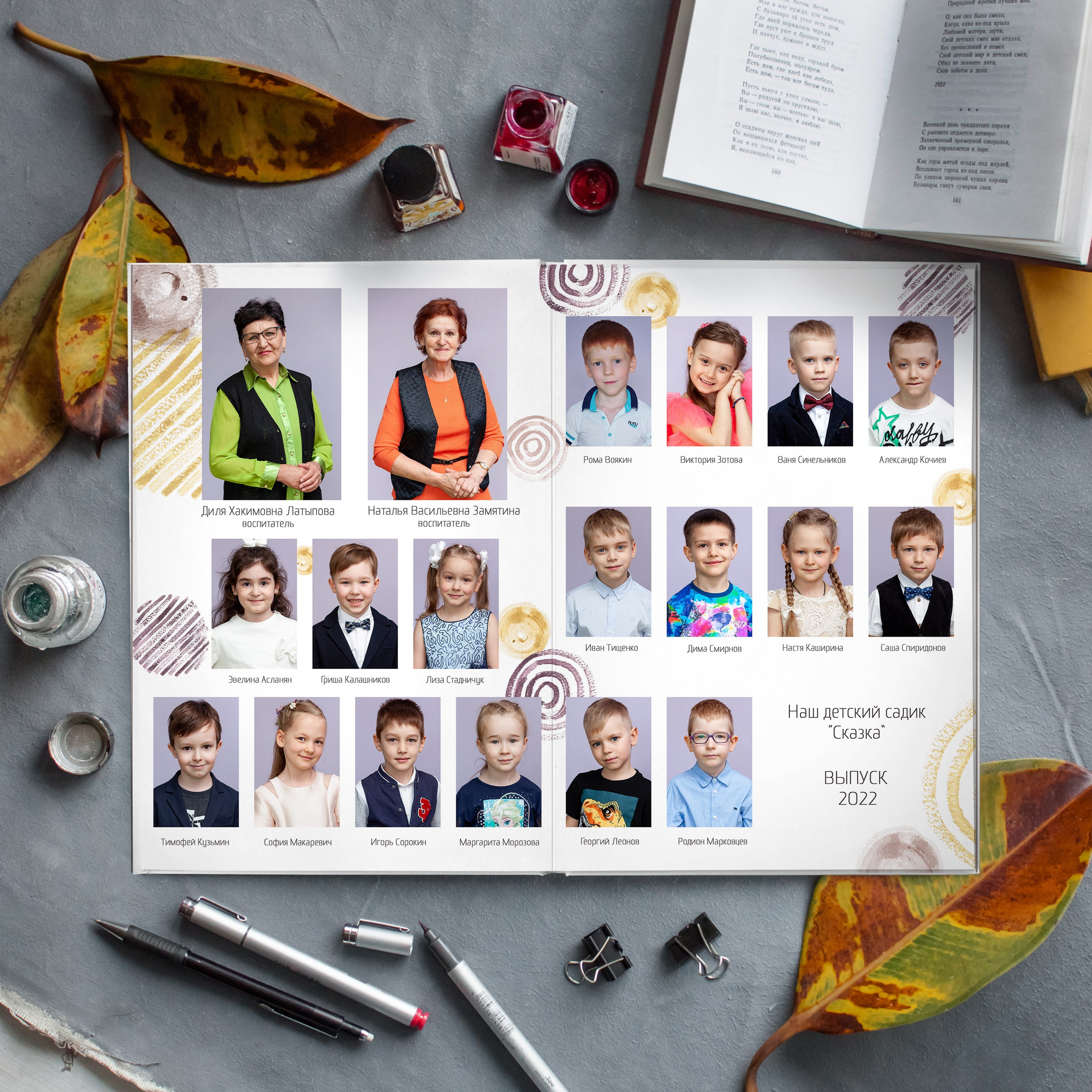 Фото выпускников детского сада