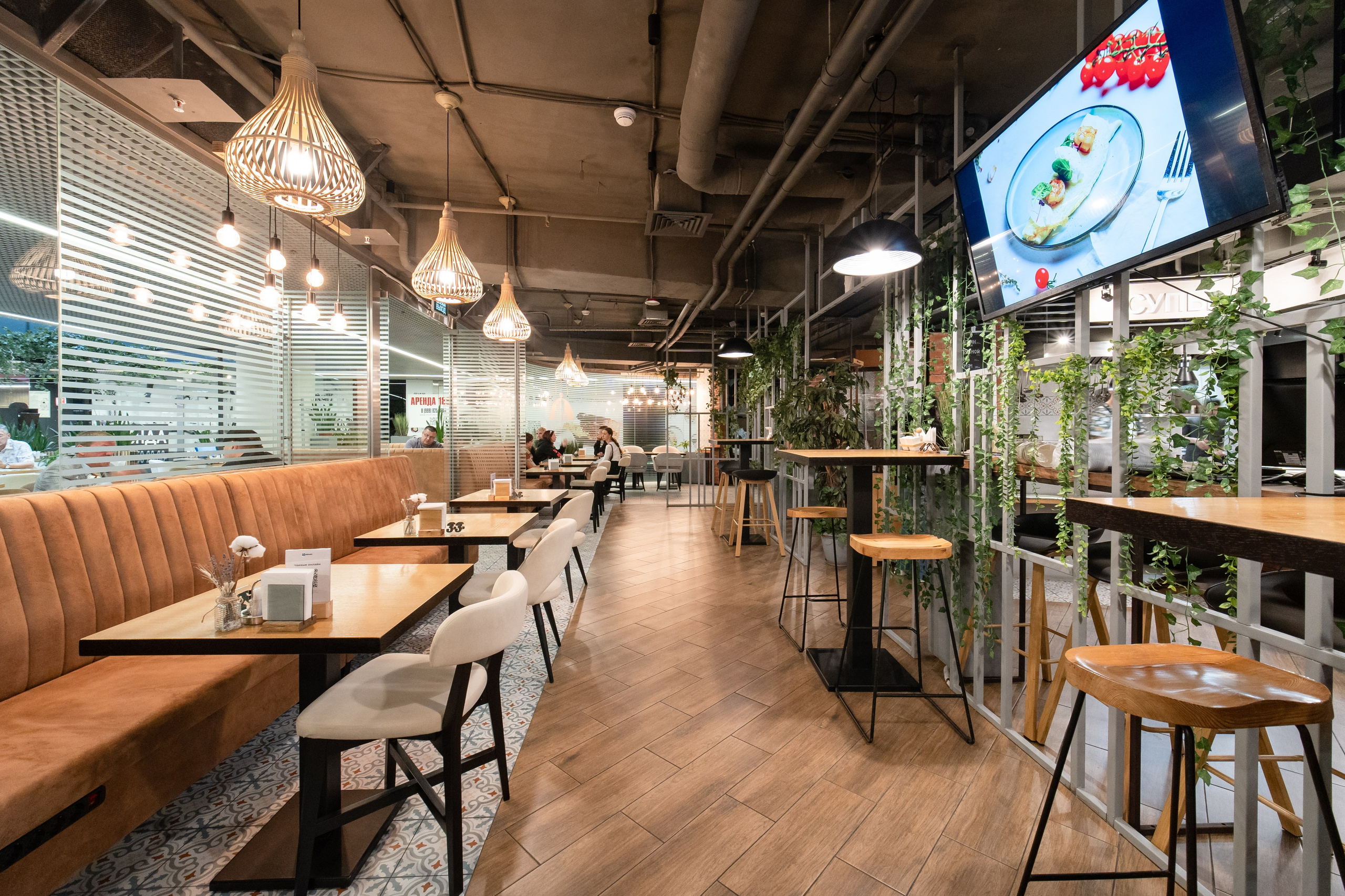 Фотосъемка интерьера ресторана. Интерьерный и архитектурный фотограф в Москве Панова Ольга