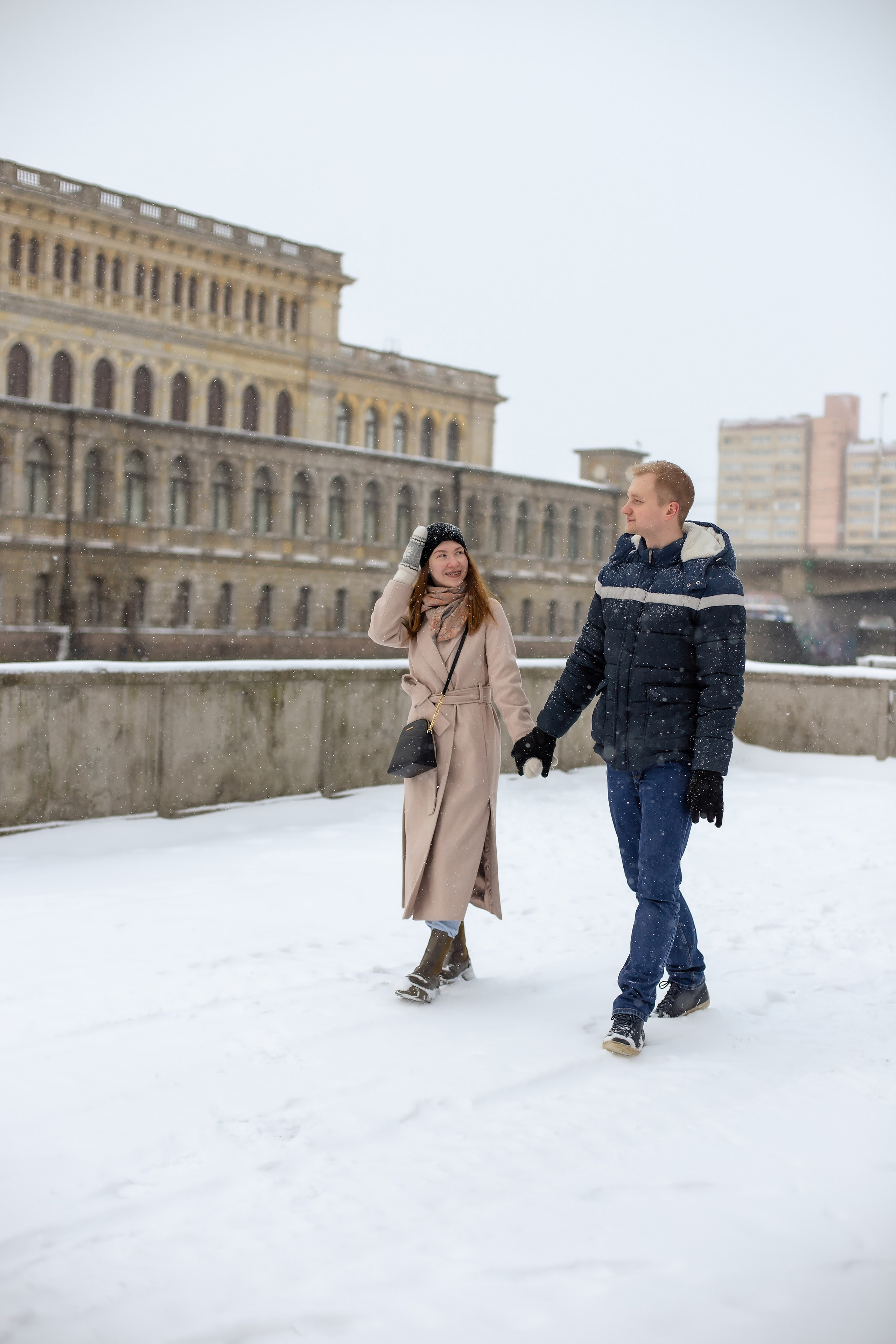 Влад и Саша. Зима. Фотограф в Калининграде Решетникова Алина