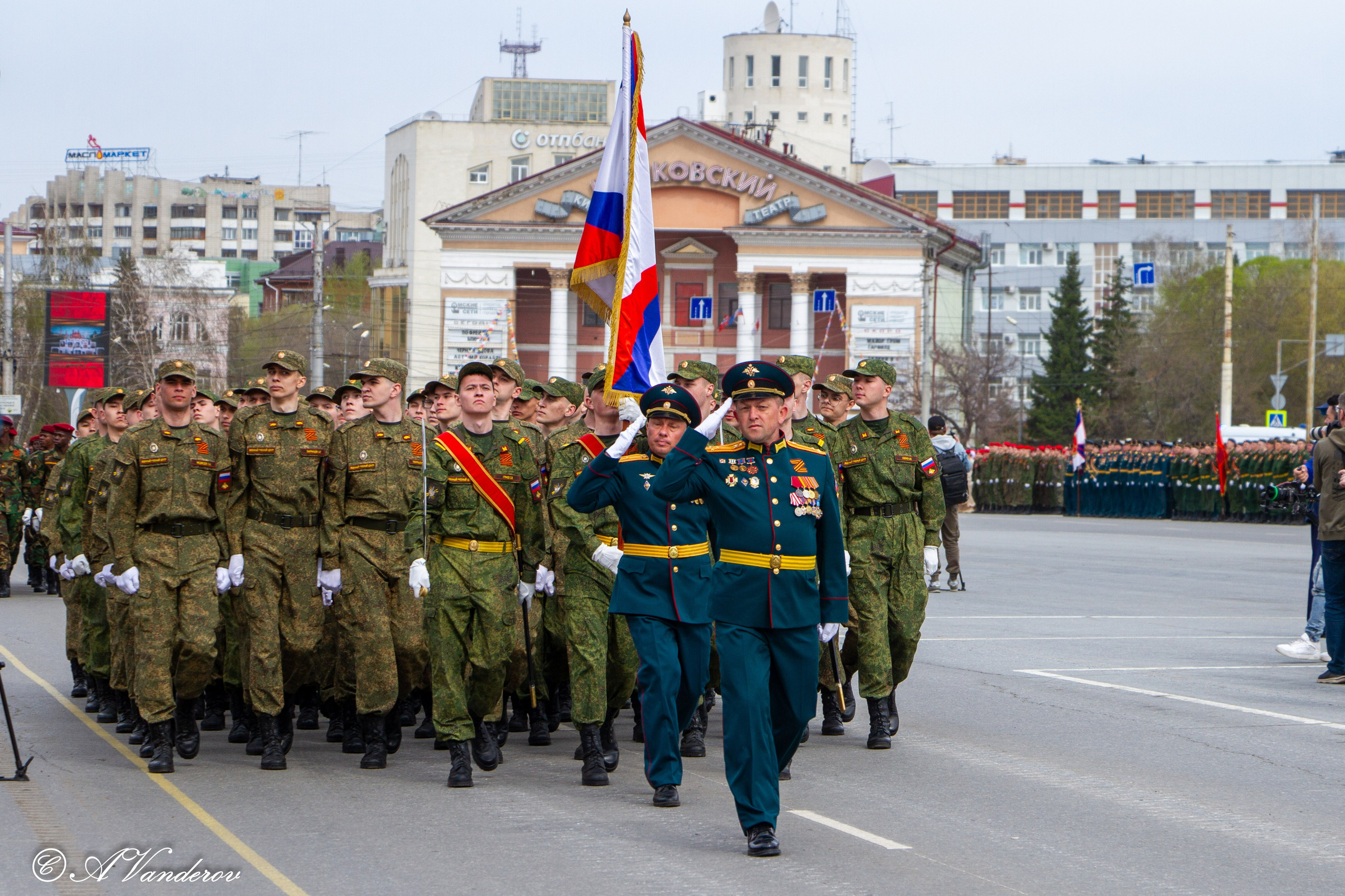 Парад Победы Омск 2024. Фотограф Омск | Александр Вандеров