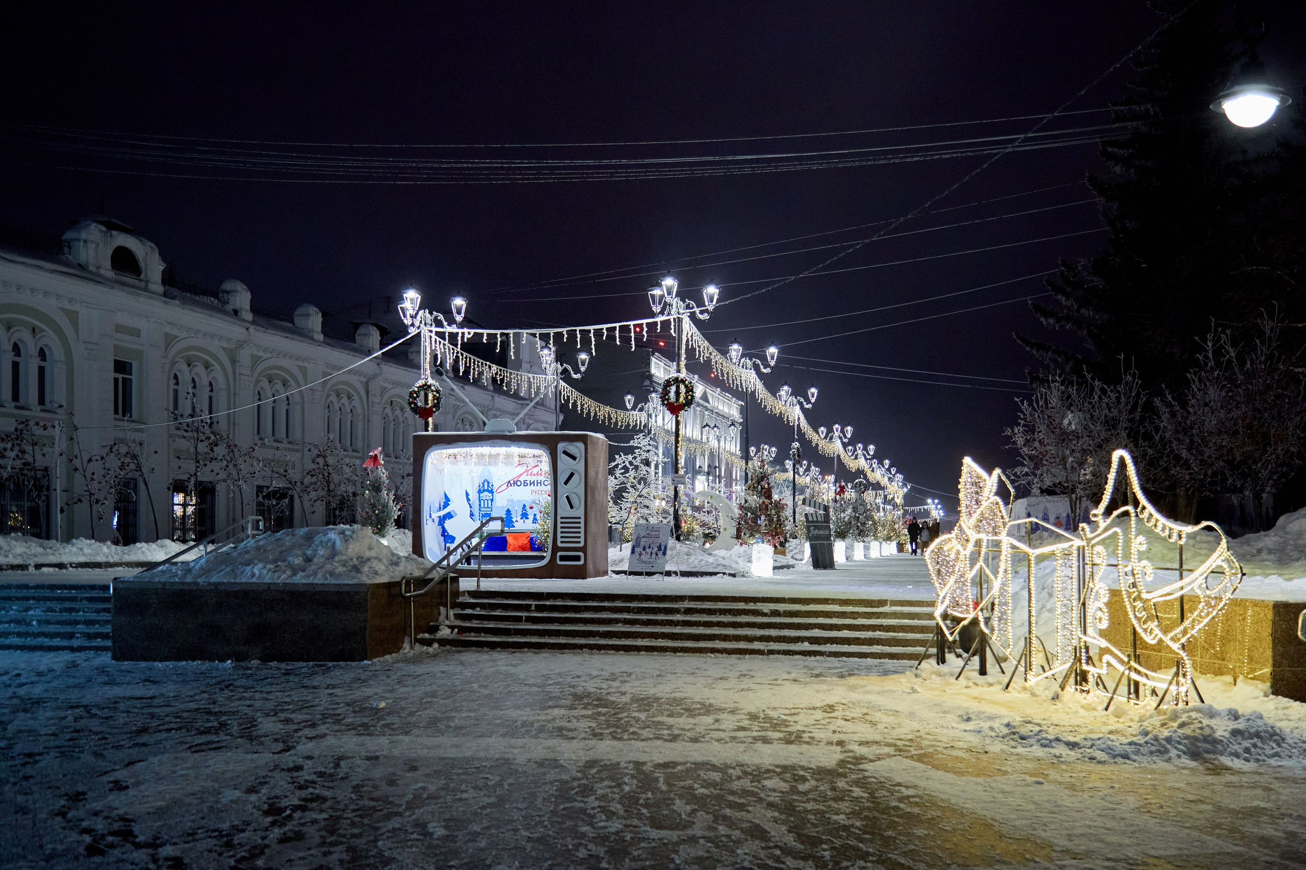 Новогодний Омск 2025. Фотограф Омск | Александр Вандеров