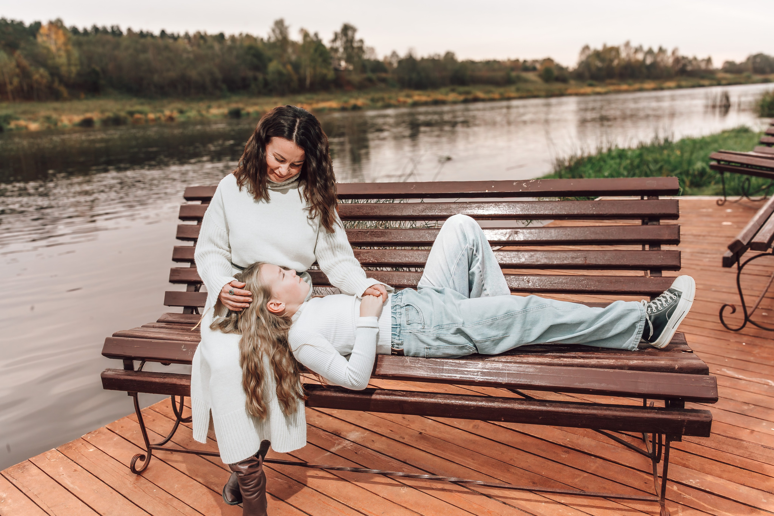 Уютная семейная фотосессия Натальи. Фотограф Евгений Егоров