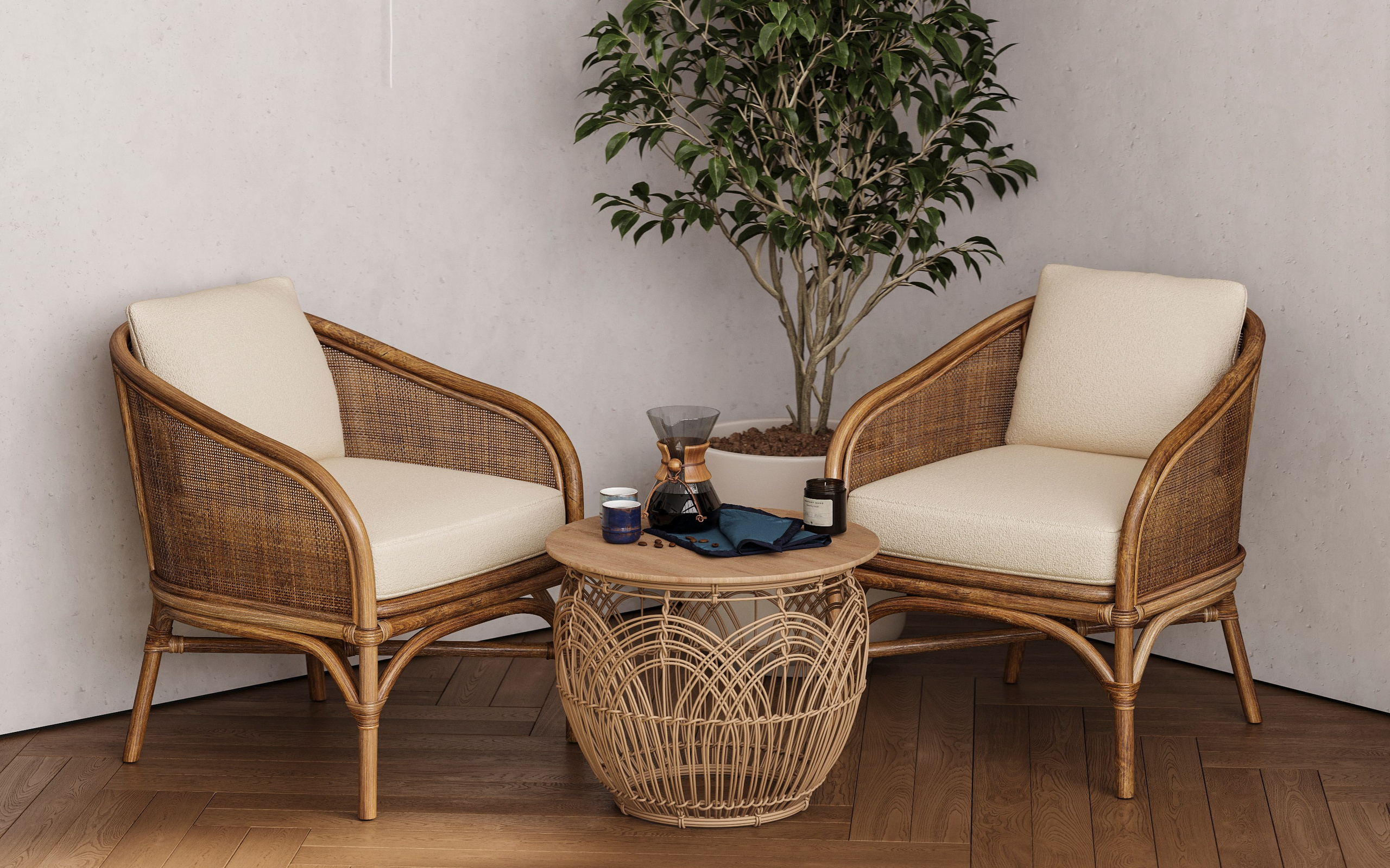 COASTAL SUITE | CONCEPTUAL PROJECT. Interior Visualization by Valerie Stetyukevich