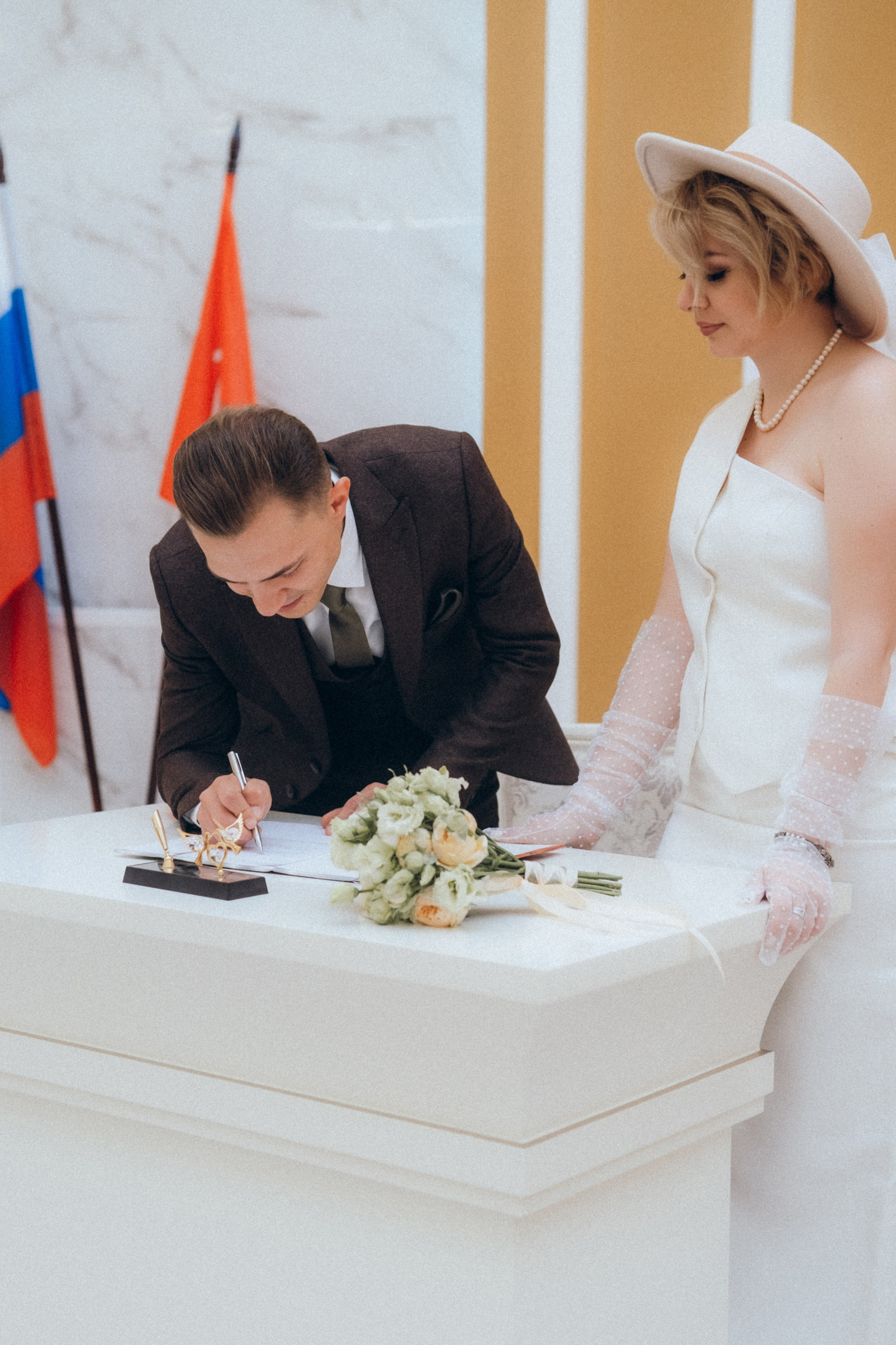 Фрунзенский ЗАГС+прогулка в Центре. Фотограф в Санкт-Петербурге Кристина Брянская