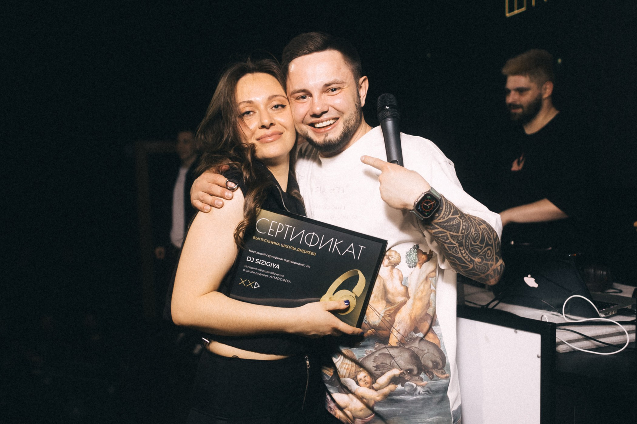 Выпускной школы диджеинга «Атмосфера». Фотограф Кемерово | Сергей