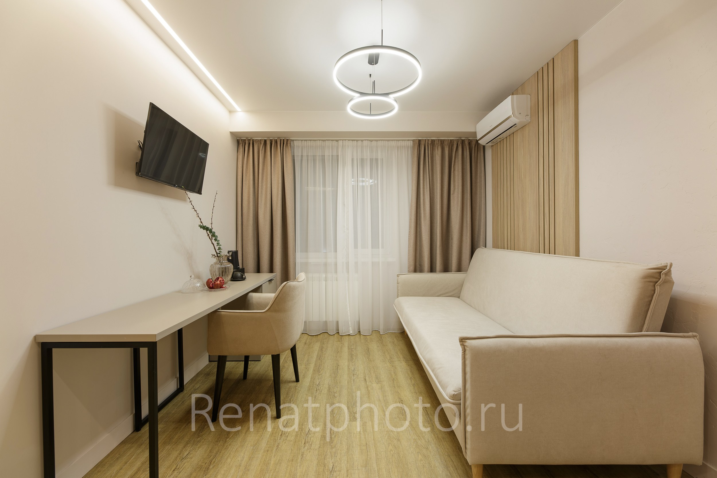 Интерьерная фотосъёмка отелей в г. Анапа. Профессиональная фотосъёмка интерьеров, предметная фотосессия еды для меню г. Анапа