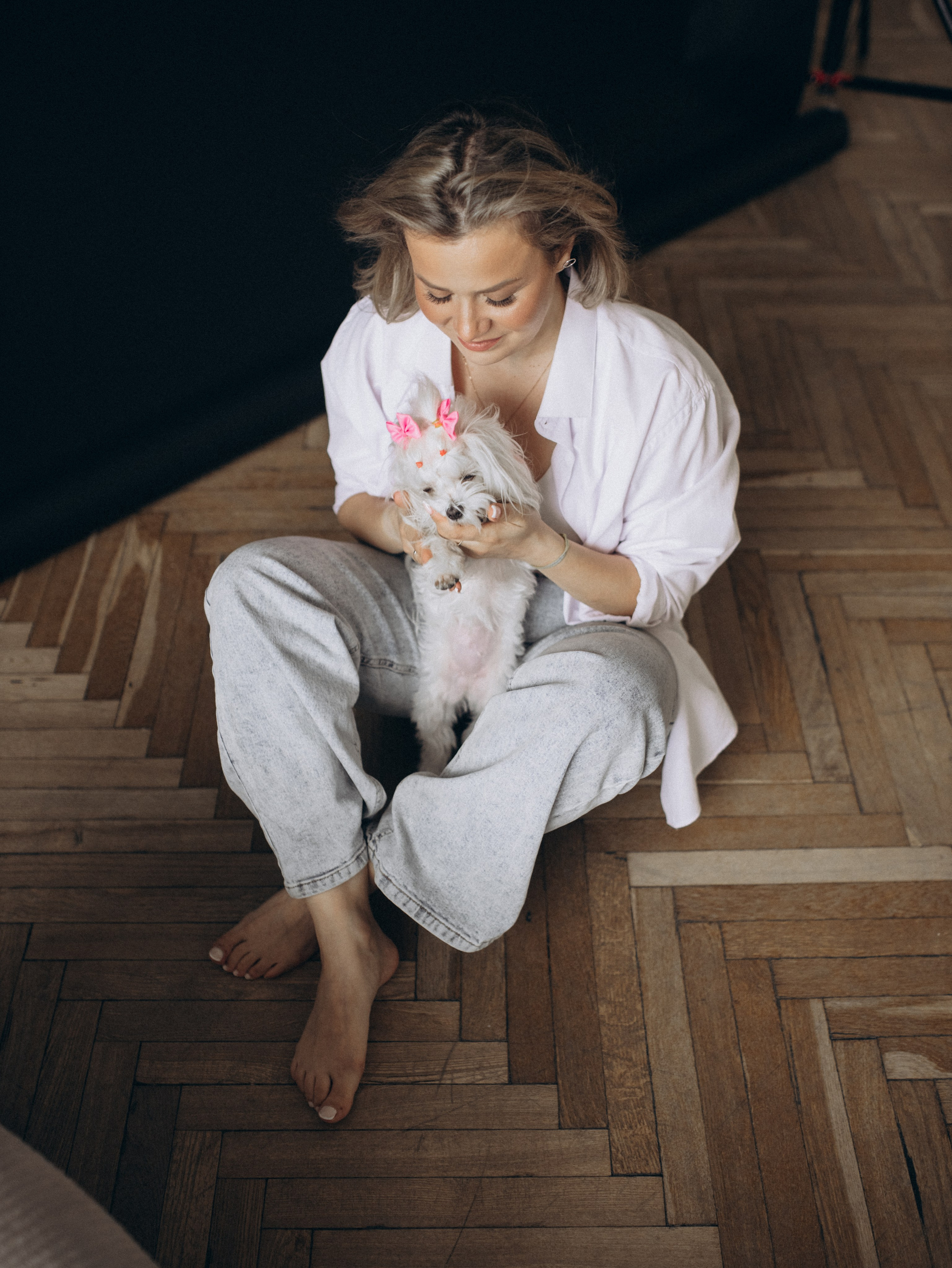 Мира и Таня. Фотограф-анималист в Москве Кириллова Татьяна