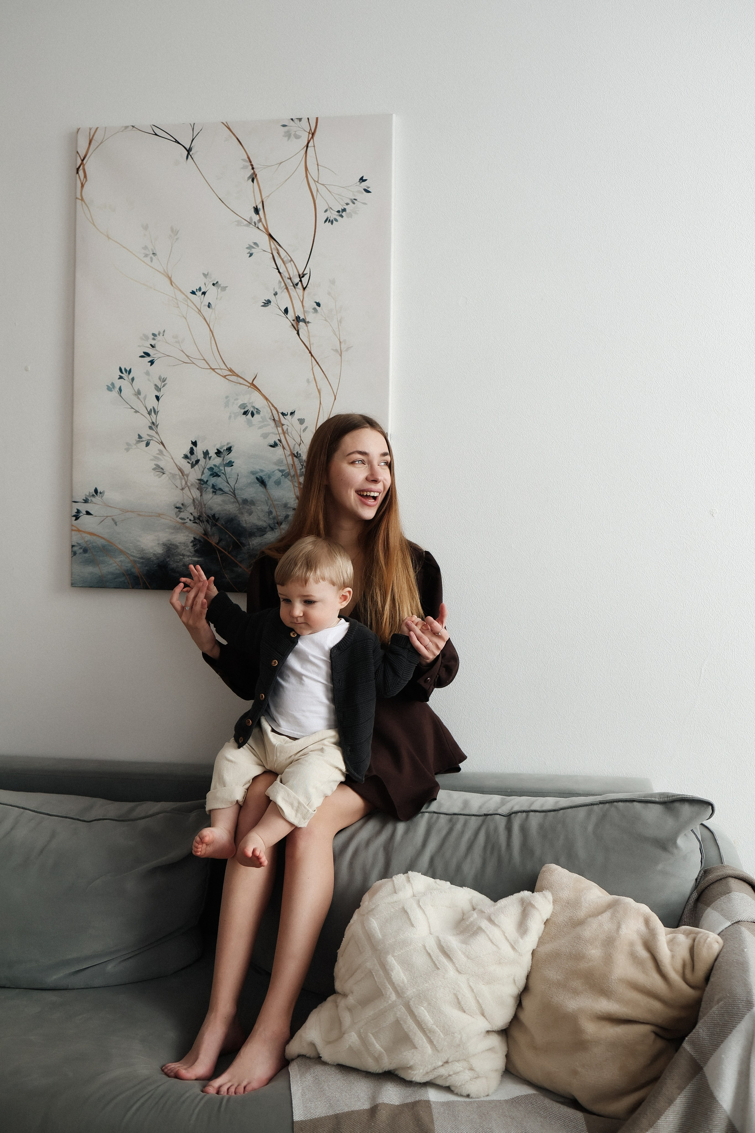 Мама и малыш. Семейный и lovestory фотограф в Москве Светлана Коняхина