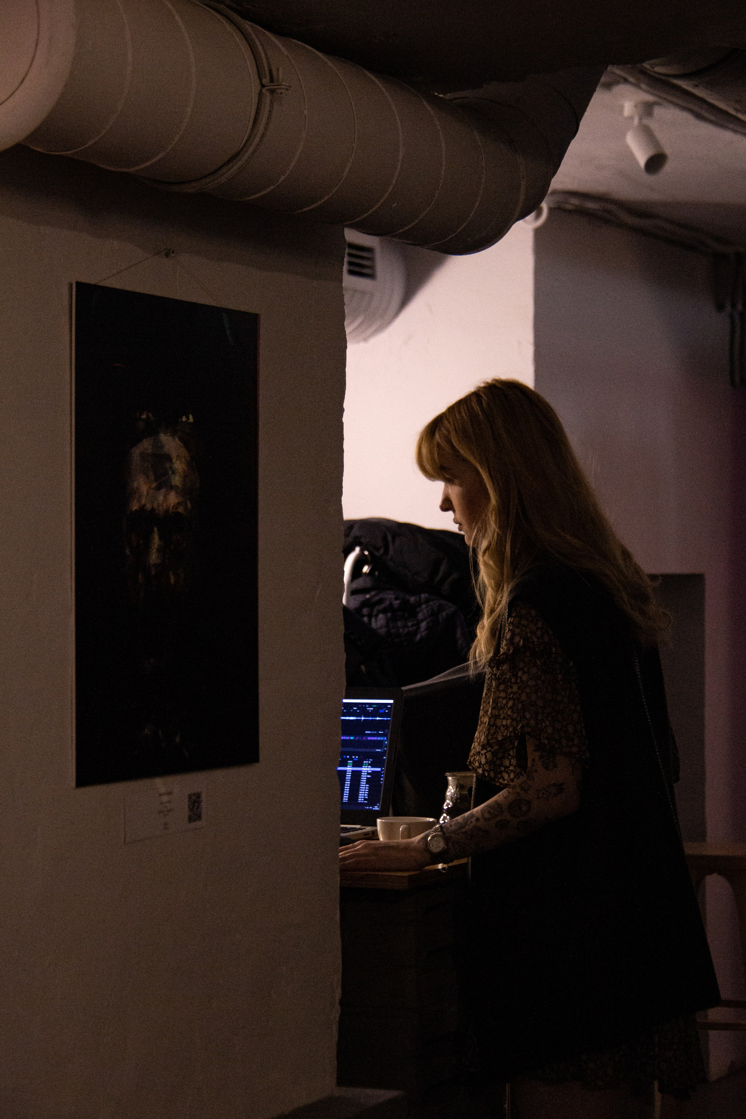 Кофейня Катартика, открытие выставки «Мистика» 3.10.2024. Janie valde | visual artist