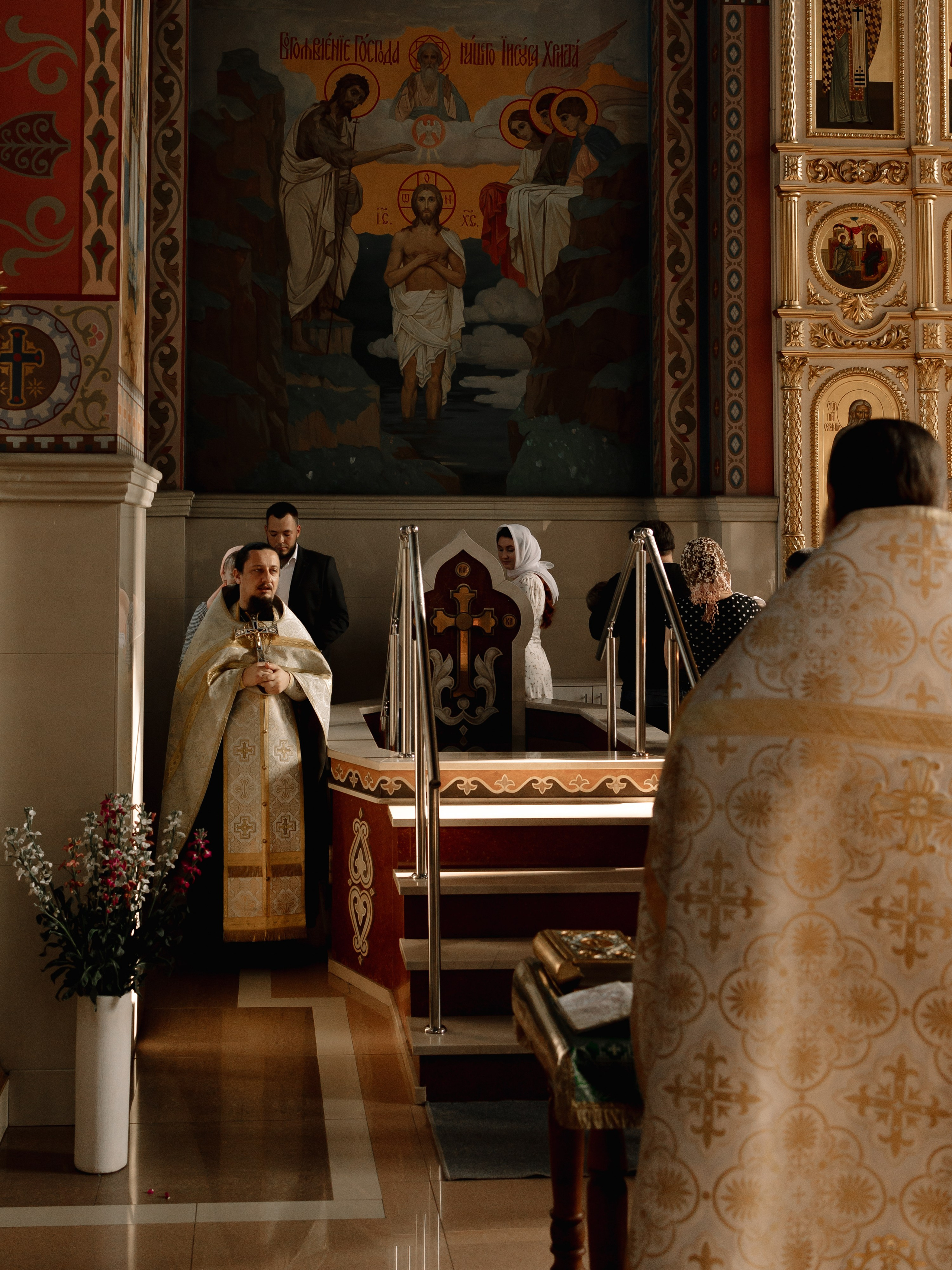 Таинство крещения Миланы. Семейный фотограф в Краснодаре Храмова Анна