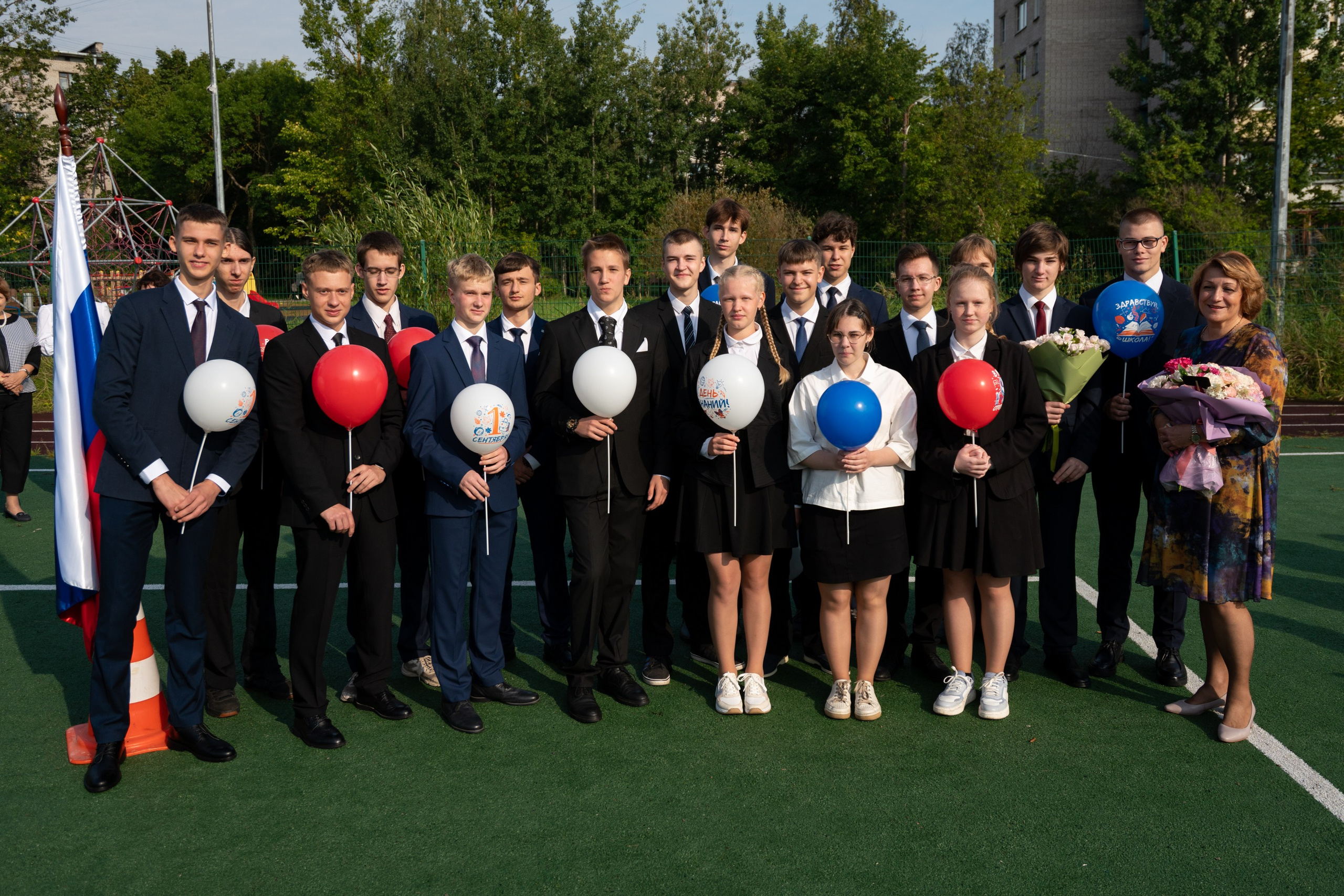 Первое сентября 2024 г. Фотограф Владимир Коровяковский