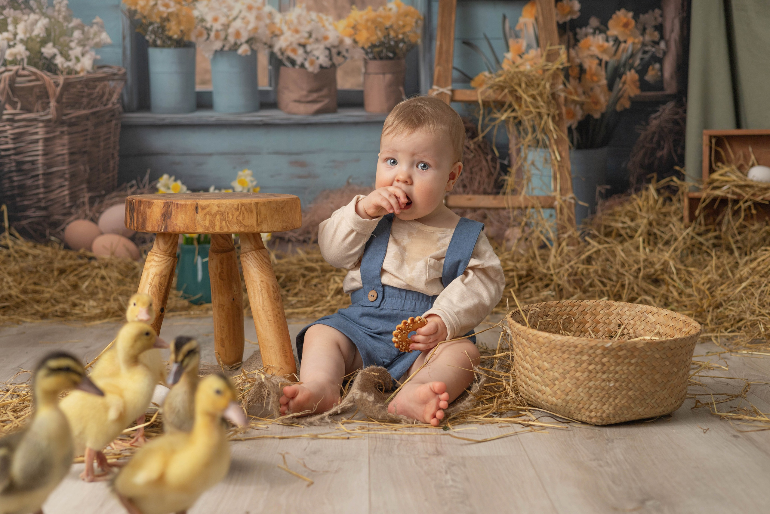 «Пасхальный». «Вкадре» — фотосессия новорожденных Тула | детский фотограф в Туле