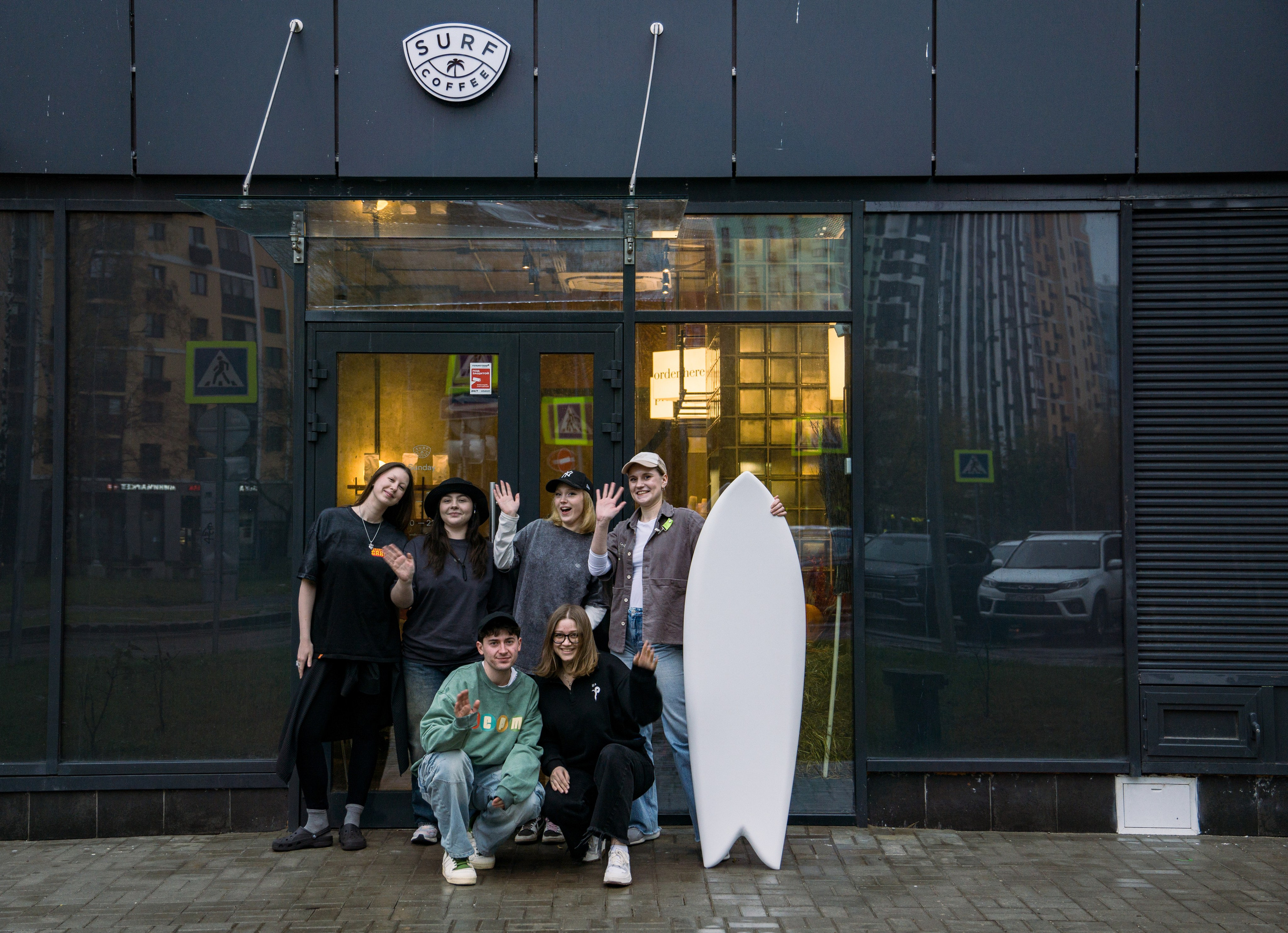 Surf coffee X Sunday. Фотограф