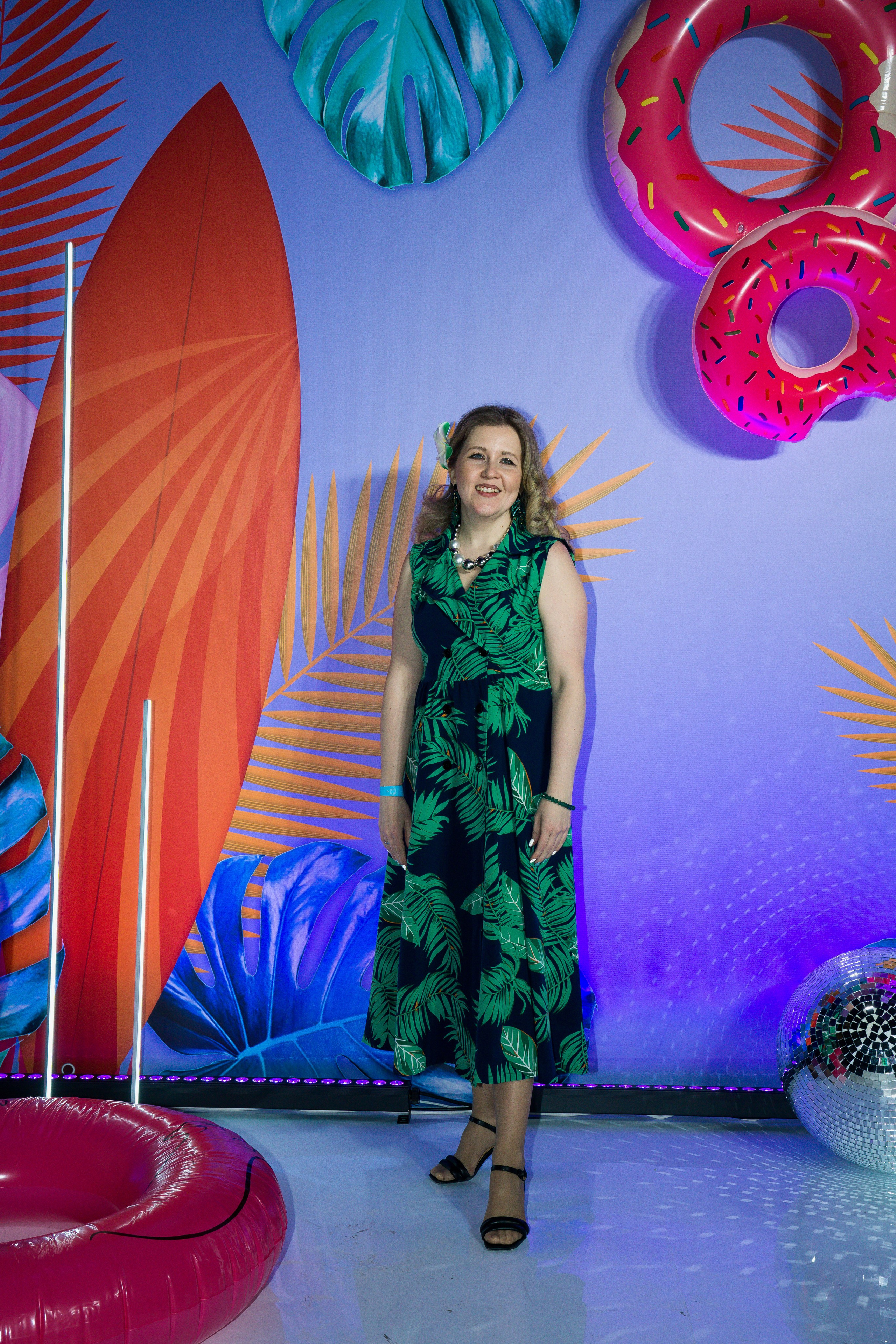 МТС корпоратив Гавайская вечеринка. Фотограф