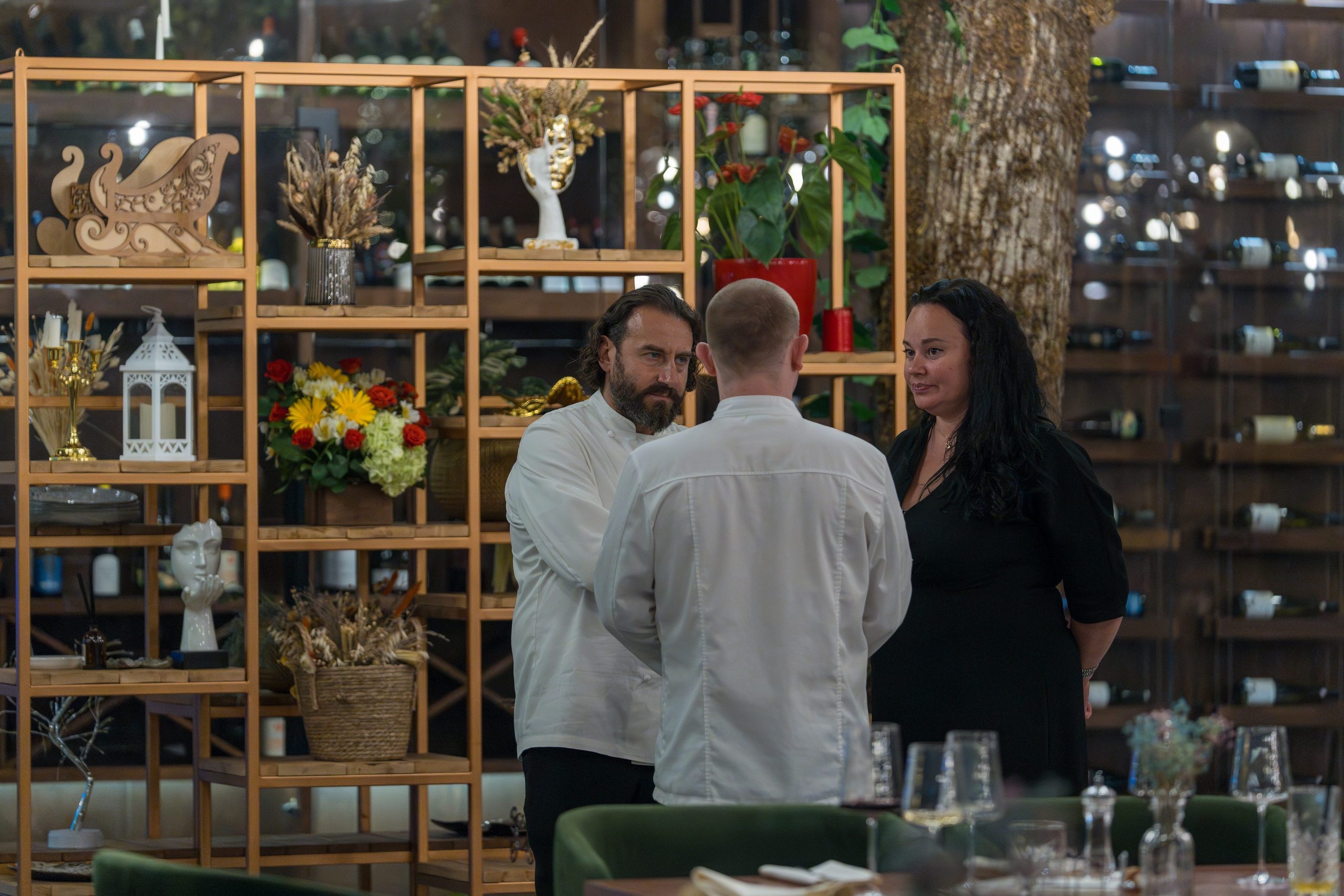 Гастрономический ужин «Лесная Италия» с Мирко Дзаго в ресторане RiverSide. Репортажный фотограф в Красной Поляне и Сочи Павлюченко Екатерина