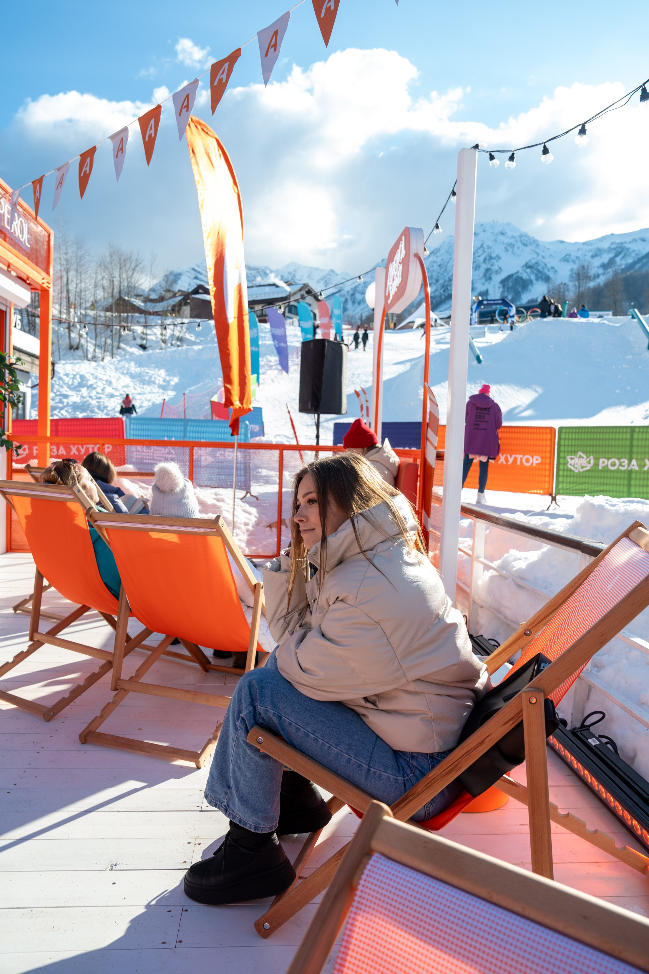 Фотоотчет партнерской интеграции Aperol Spritz на Роза Фест 2025. Репортажный фотограф в Красной Поляне и Сочи Павлюченко Екатерина