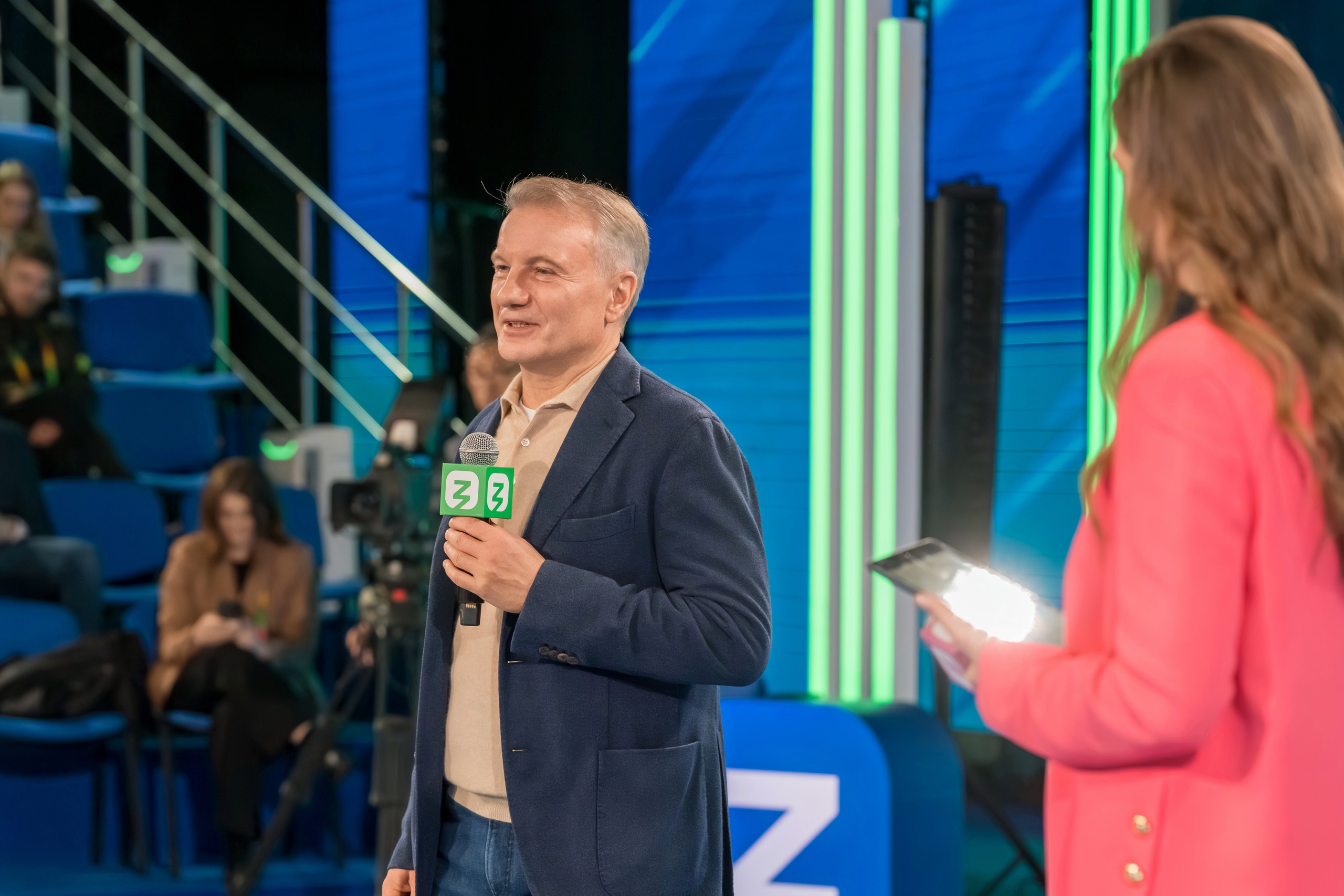 Герман Греф на Всемирном Фестивале Молодежи 2024. Репортажный фотограф в Красной Поляне и Сочи Павлюченко Екатерина