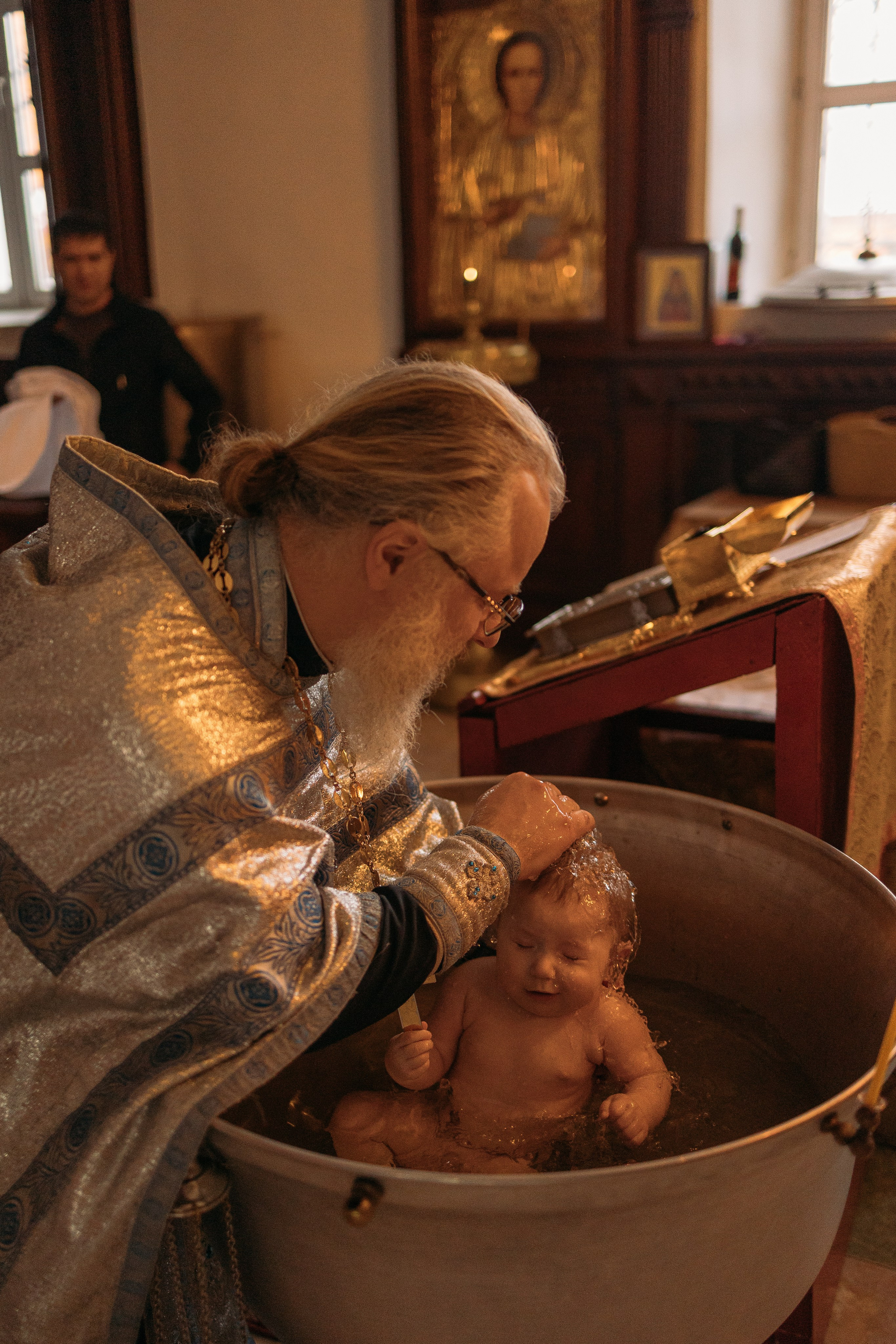 Крещение малышки. Семейный фотограф Александра Тарасова