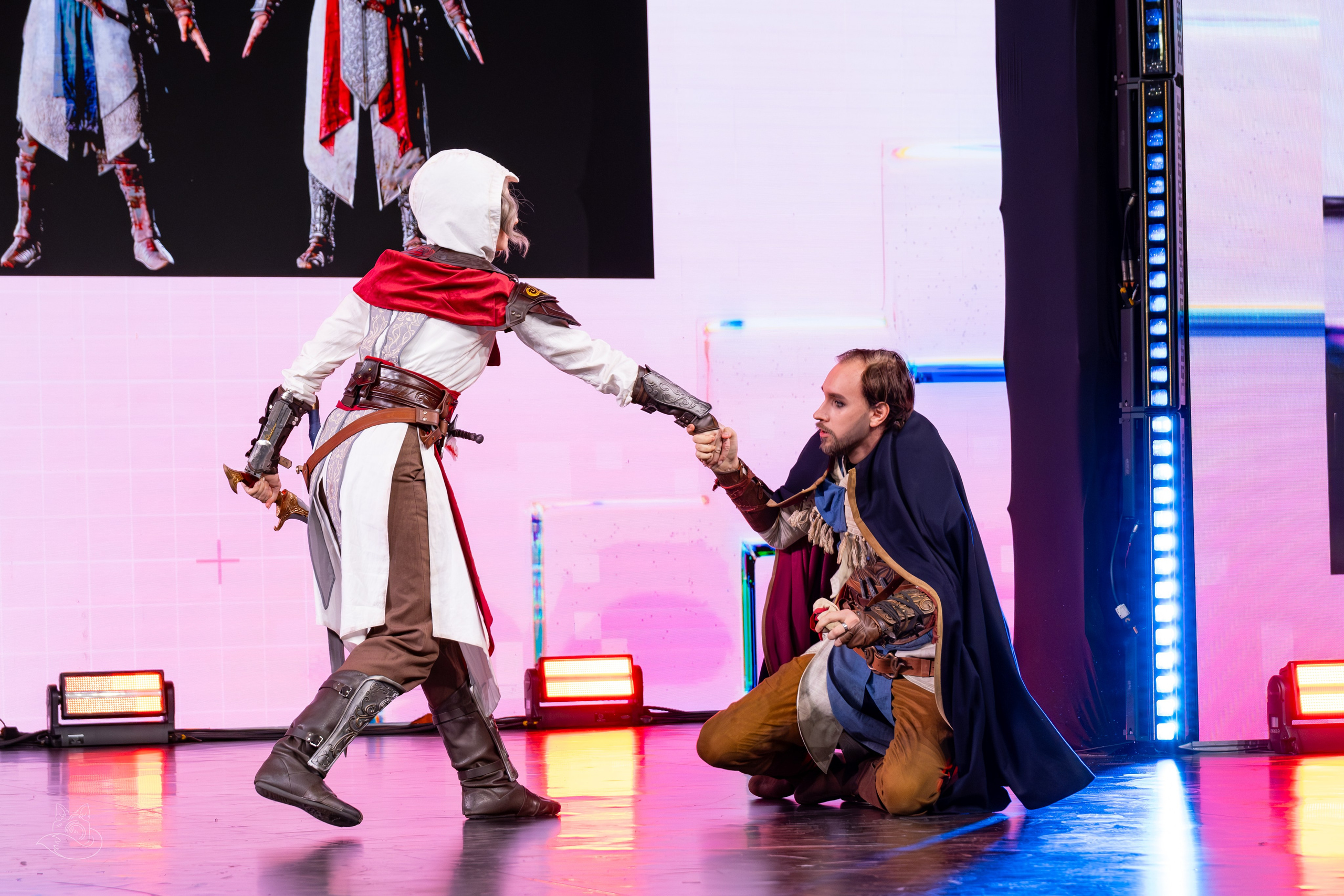 Сцена РЭД ЭКСПО 2024. Косплей фотограф