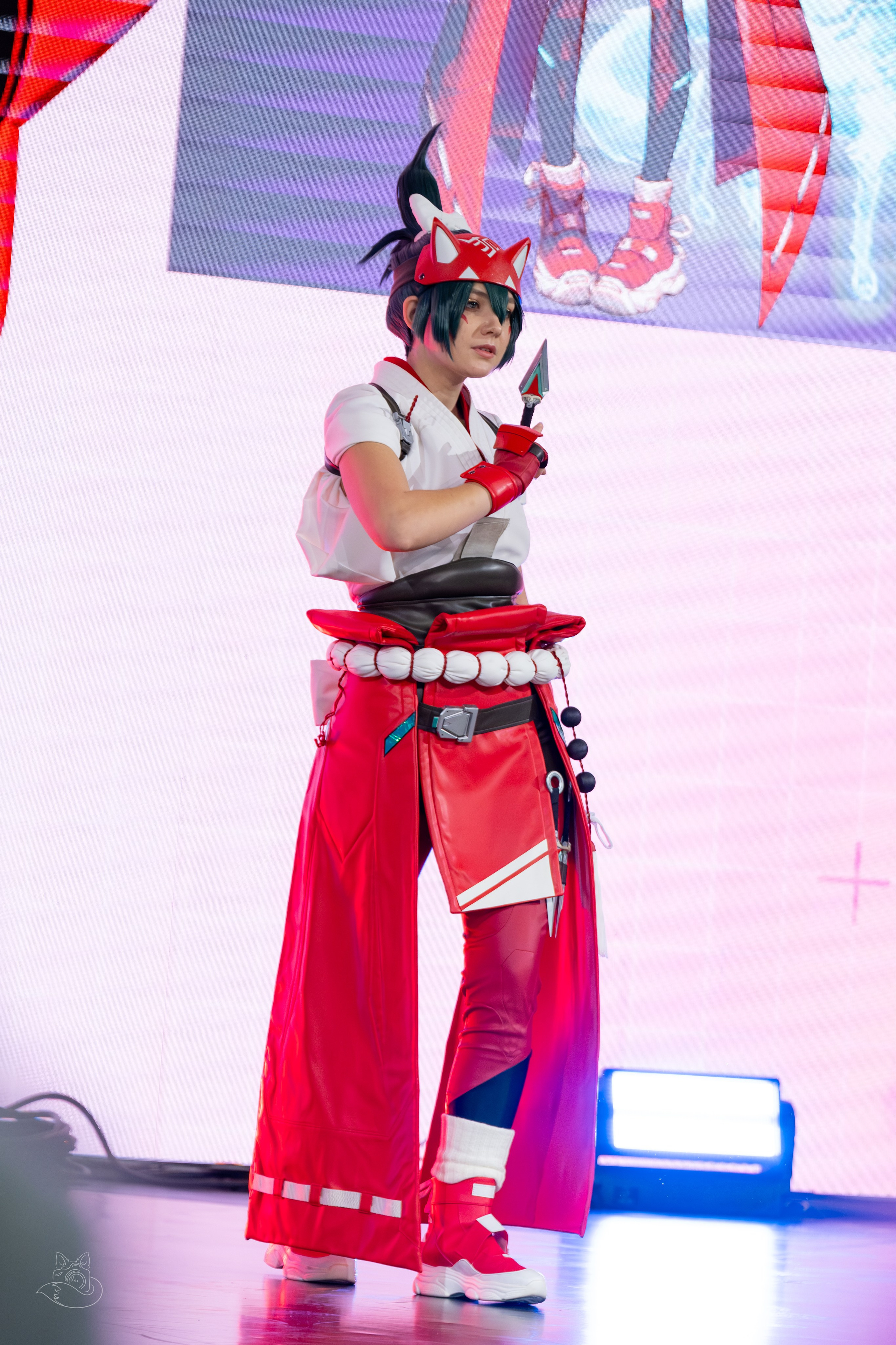 Сцена РЭД ЭКСПО 2024. Косплей фотограф