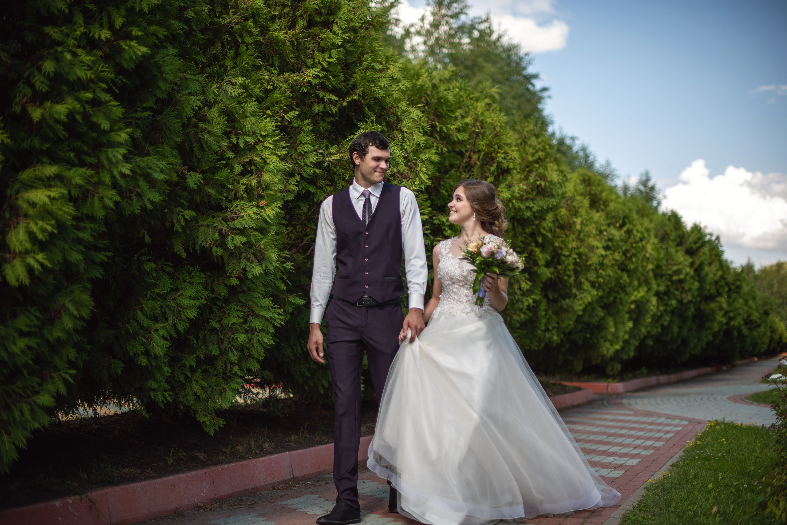 Максим и Дарья Кику (13.07.2019). Фотограф Андрей Чеботок (Белгород, Курск, Воронеж, Старый Оскол)