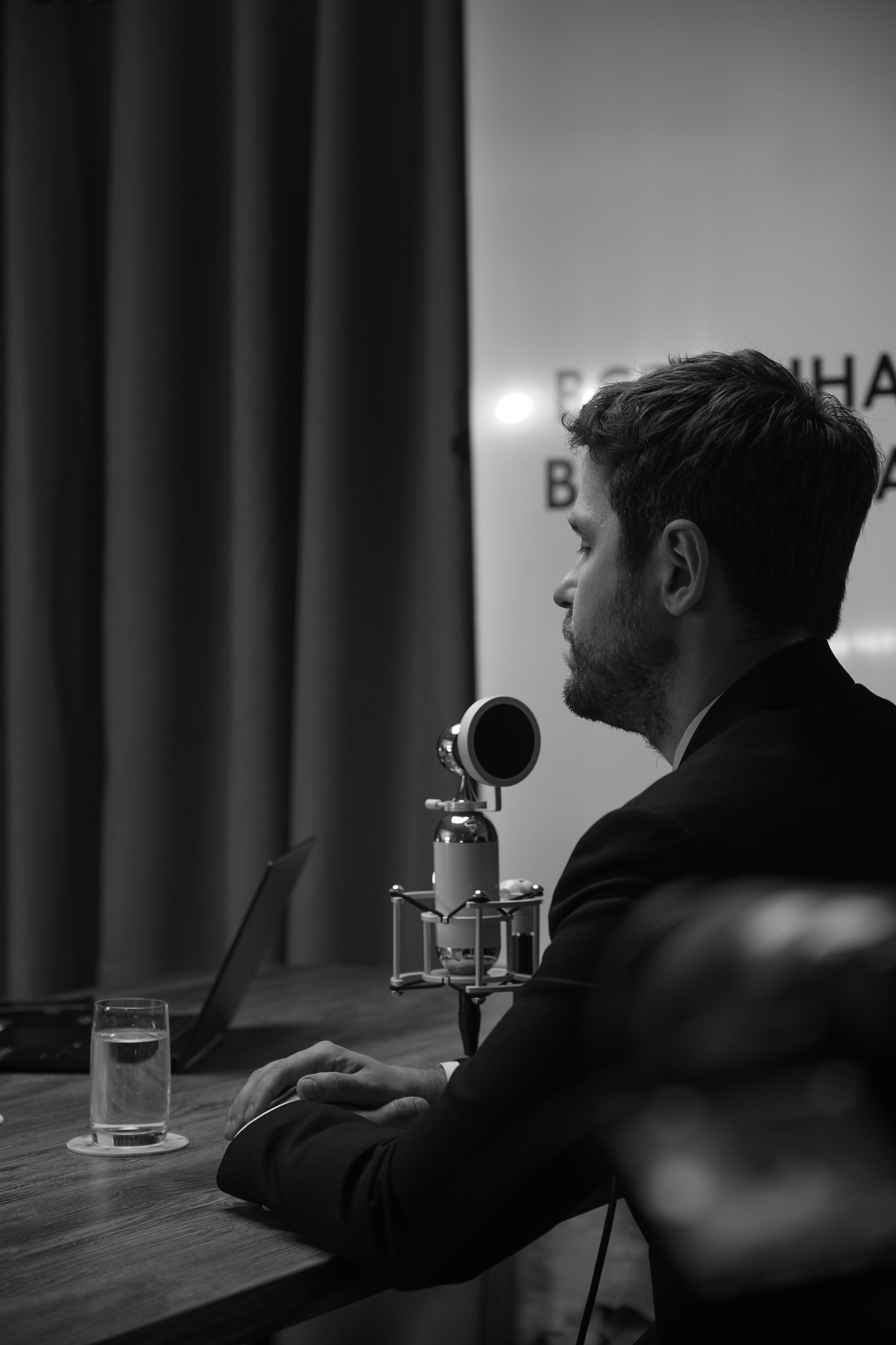 Процесс записи подкаста. Анна, фотограф Москва, Зеленоград