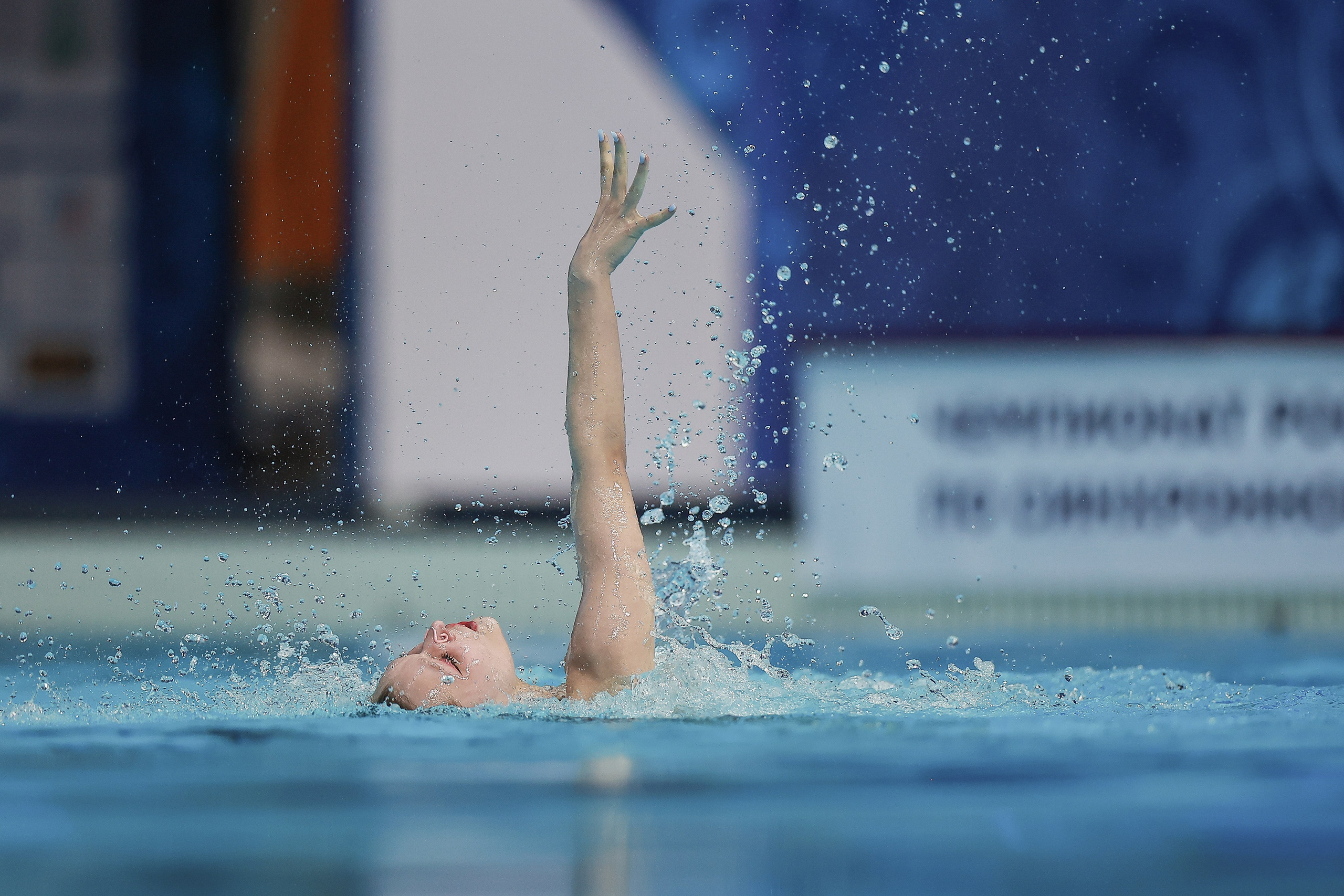 Чемпионат России по синхронному плаванию. Спортивный репортажный фотограф Казань Нафис Сиразетдинов