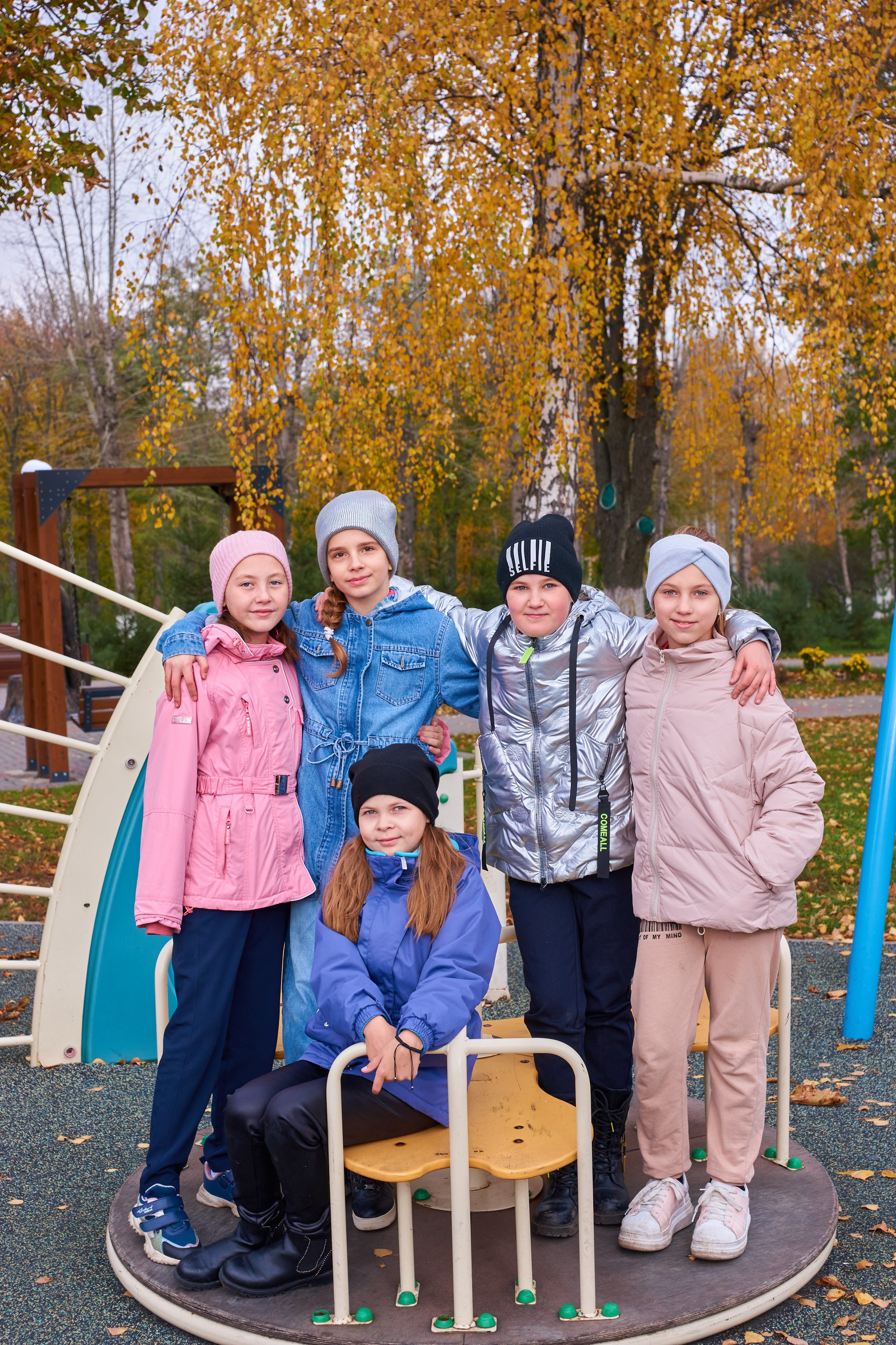 Съёмка в парке осенью. 4 класс. Childrenfoto.ru