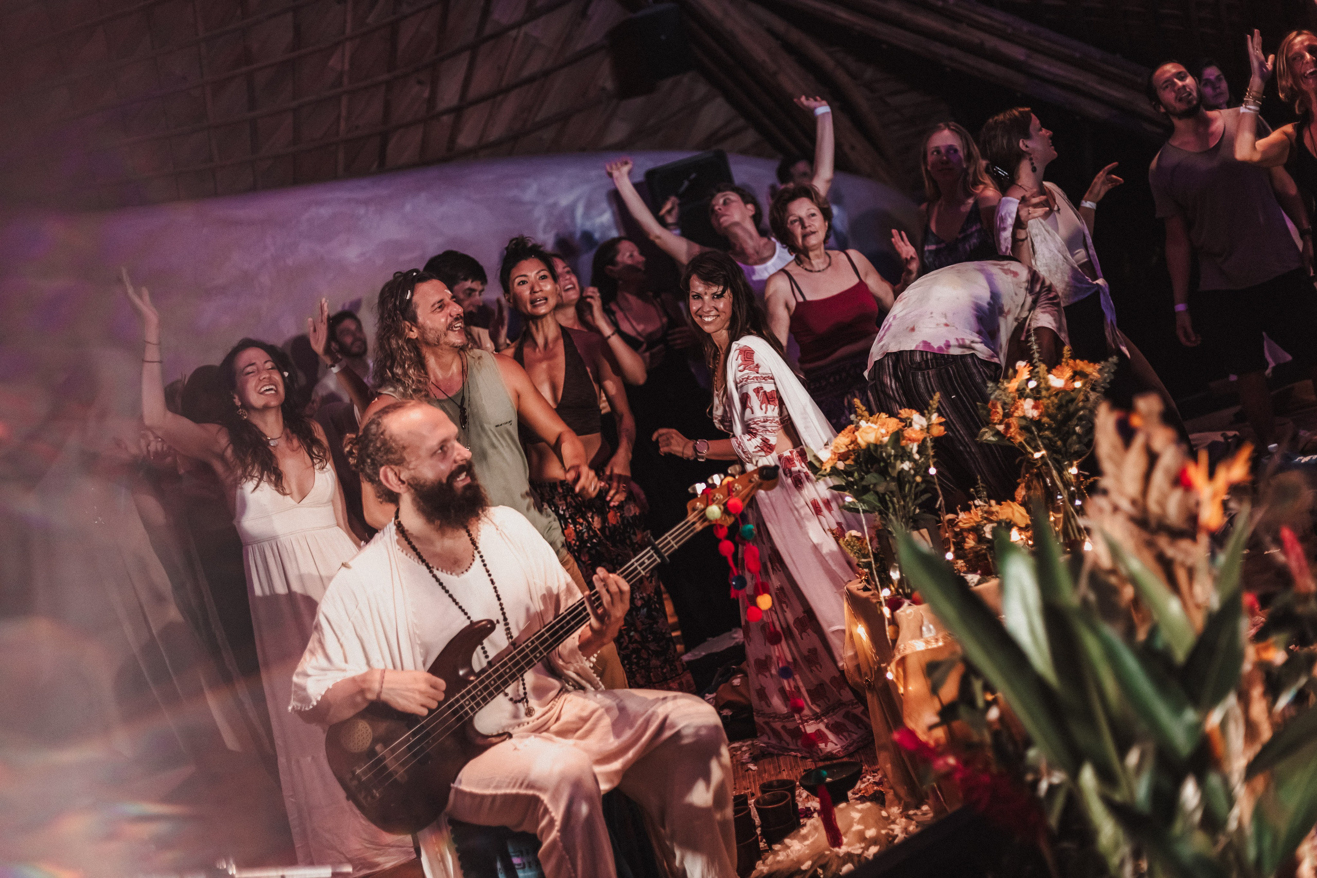 Hanuman Project kirtan at Alchemy march. Mariam Bagdasaryan