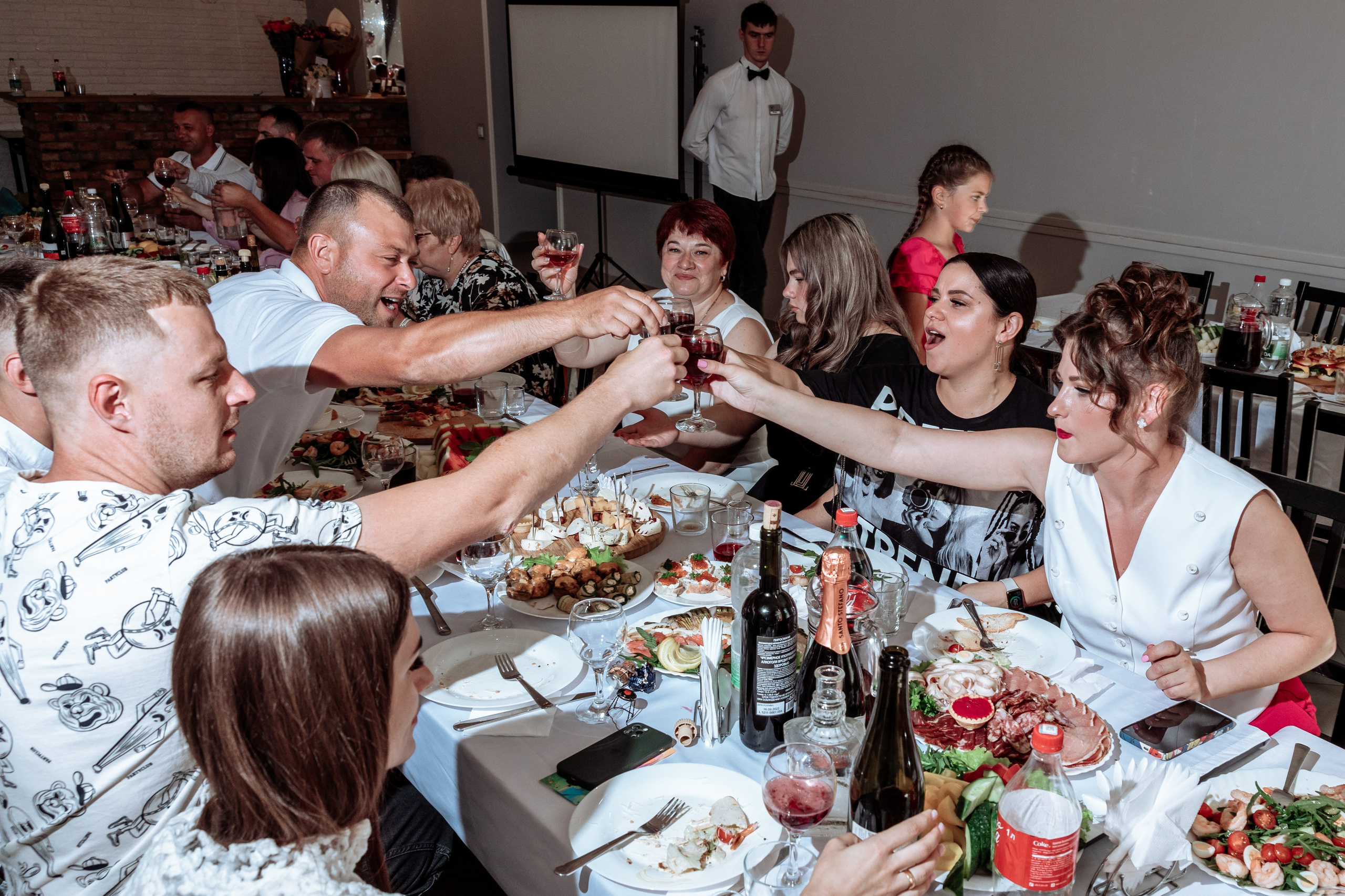 Юбилей в ресторане. Свадебный, семейный и репортажный фотограф Галобурда Юрий