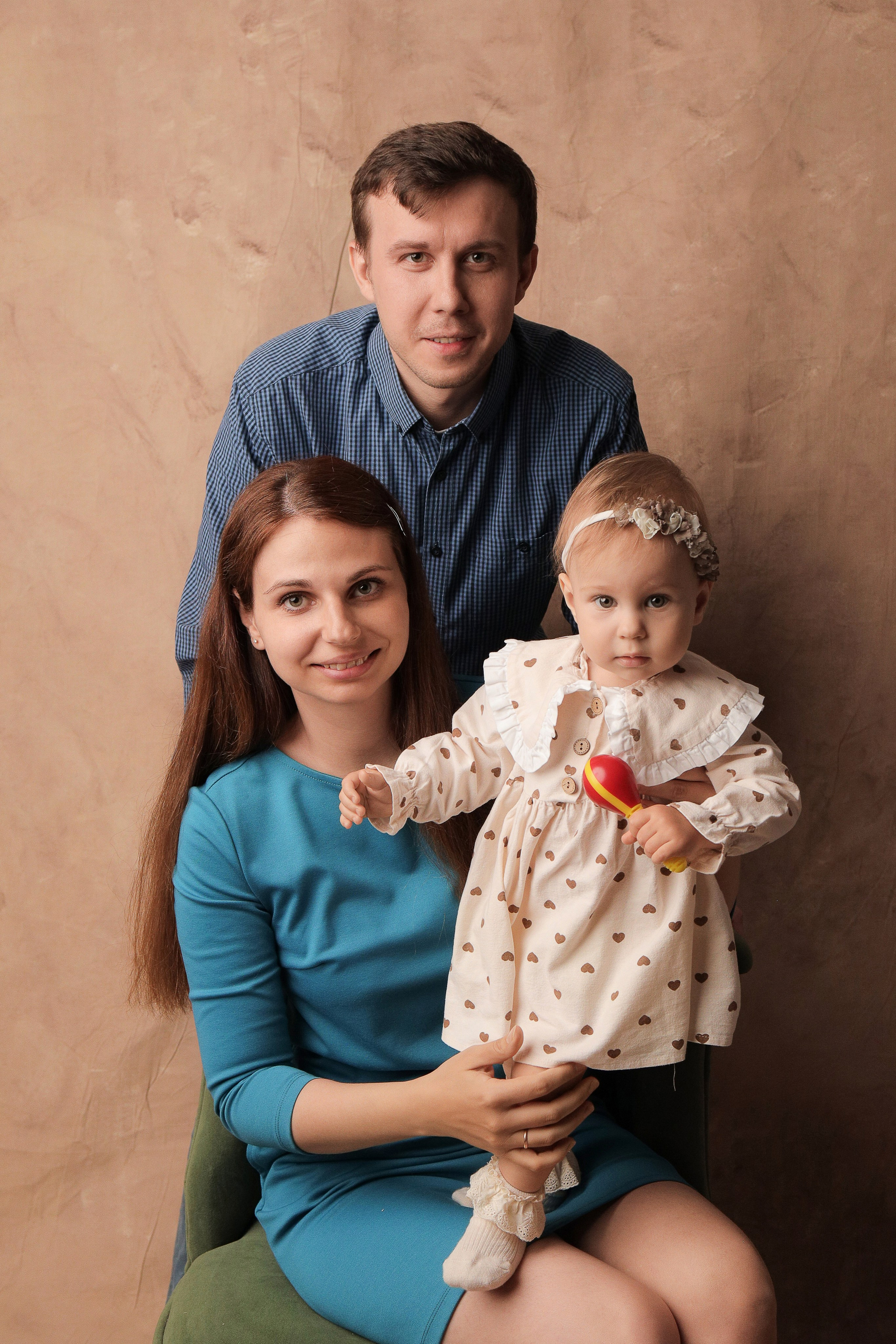 София, 1 годик. Фотограф новорожденных в Новокузнецке Анна Горошникова