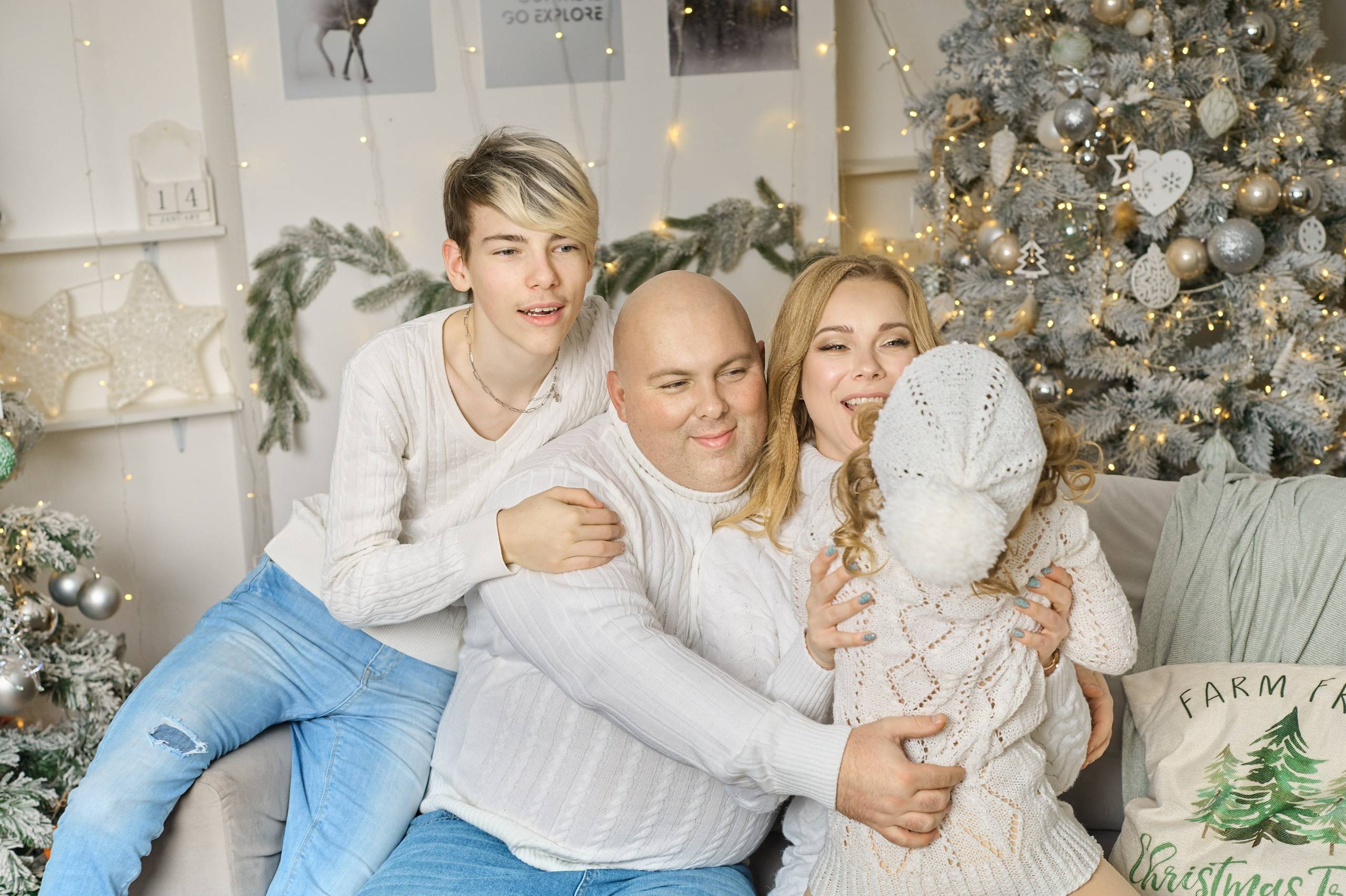 Новогодние семейные съемки. Женский и семейный фотограф в Ростове-на-Дону Елена Вернигорова