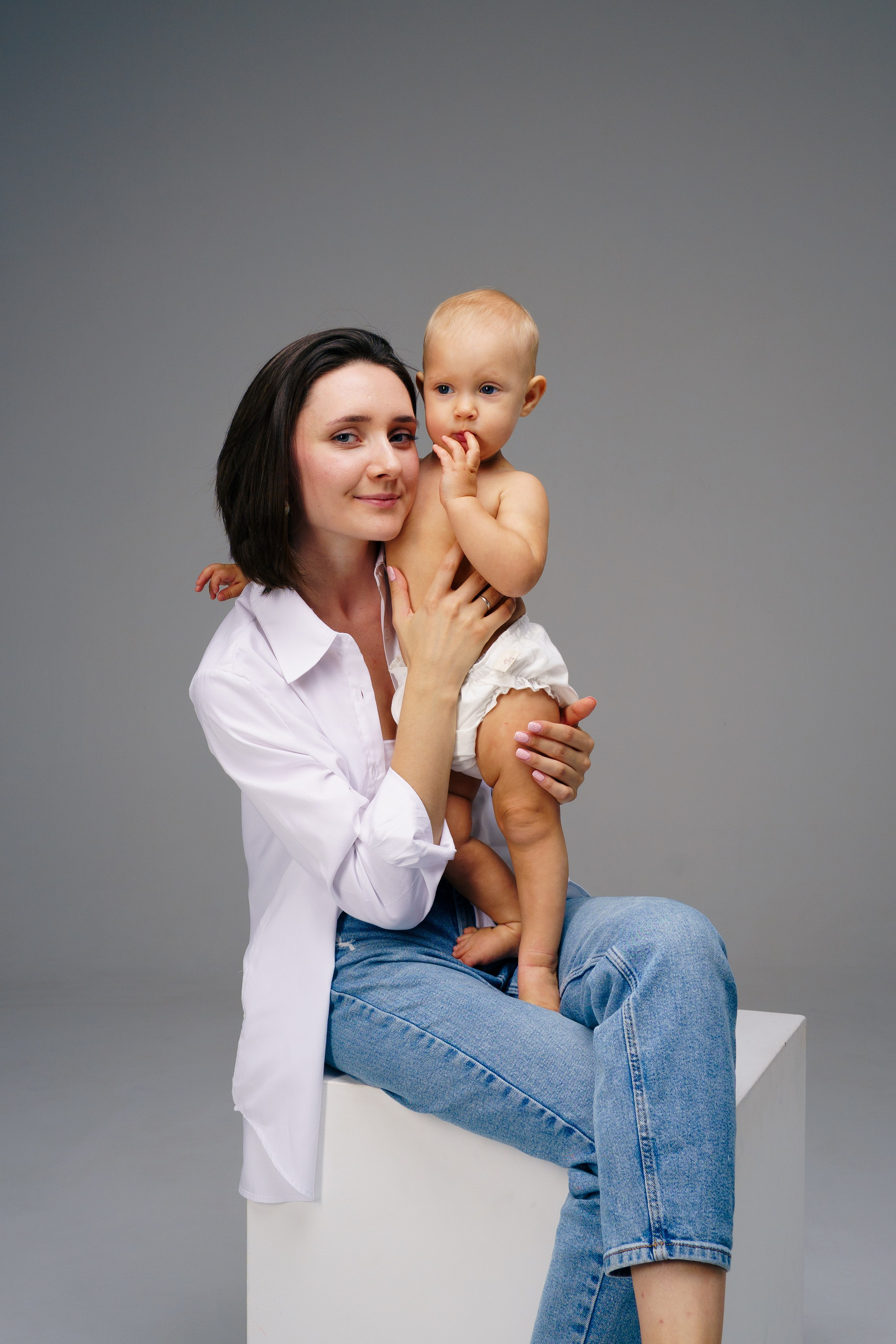 Семейные в студии. Семейный фотограф в Санкт-Петербурге Галина Налимова