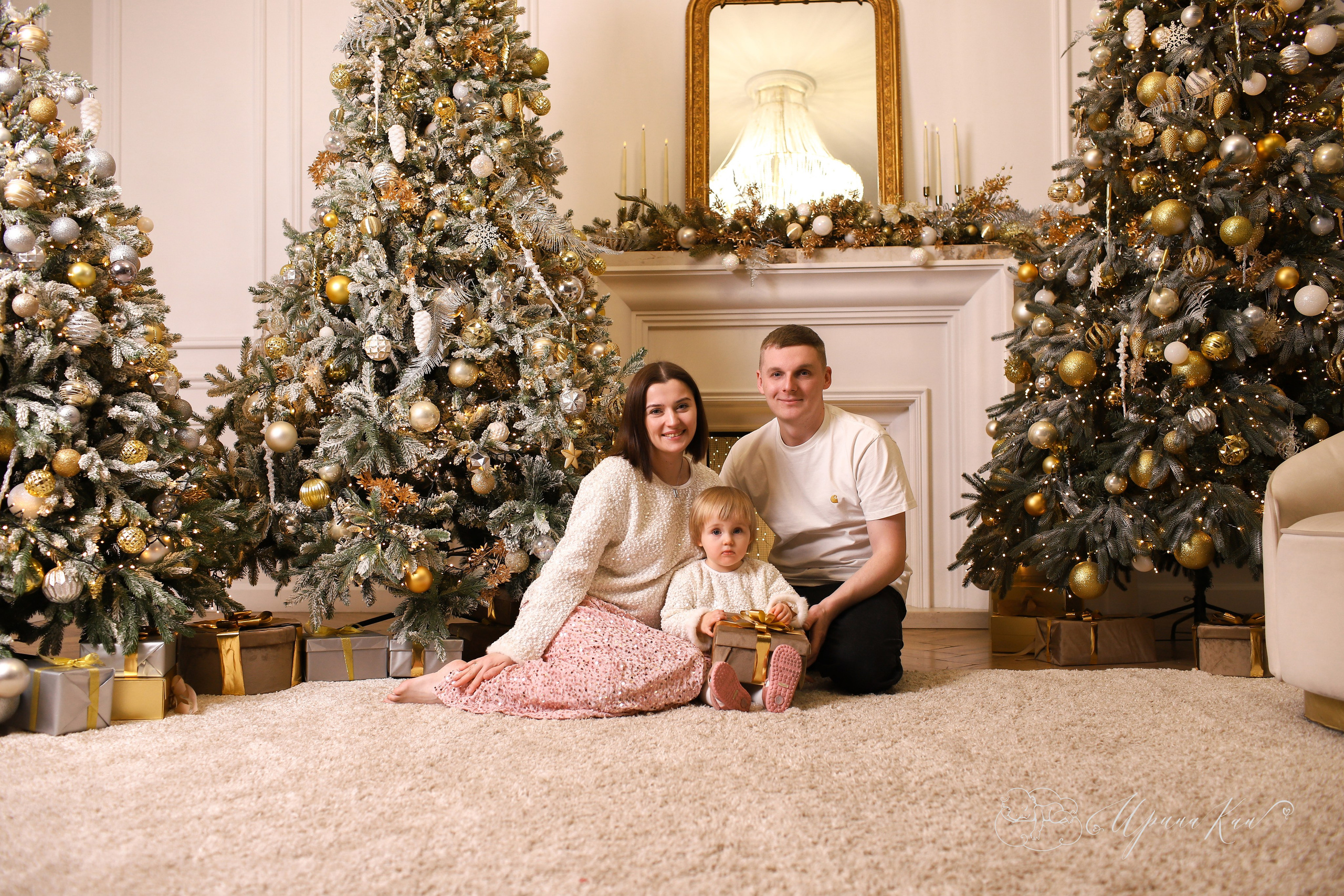 Новогодние фотосессии. Ирина Кан Фотограф новорожденных в Екатеринбурге